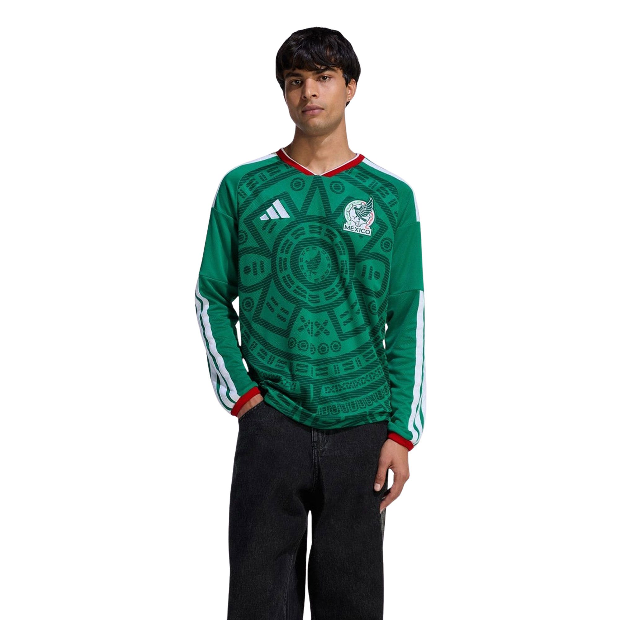 Adidas Mexico Thuis Shirt WK2026 LS Heren