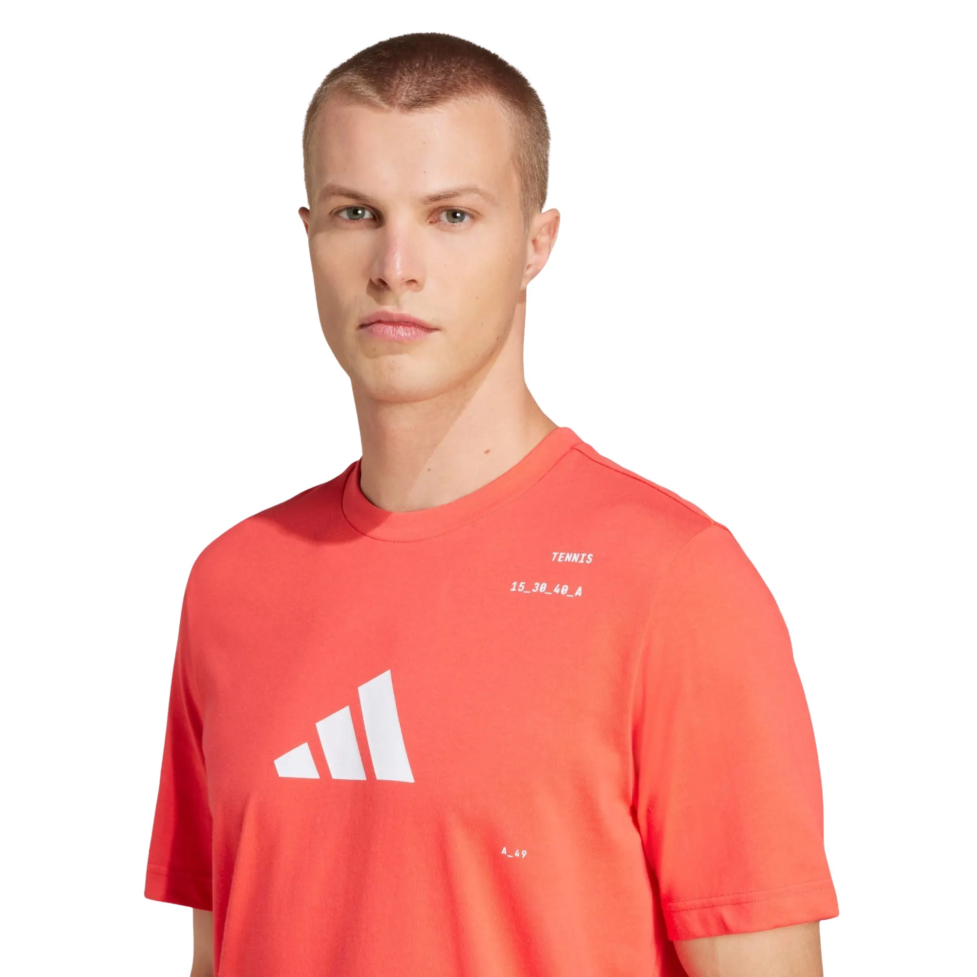 Adidas AeroReady Graphic Tennis Shirt Heren