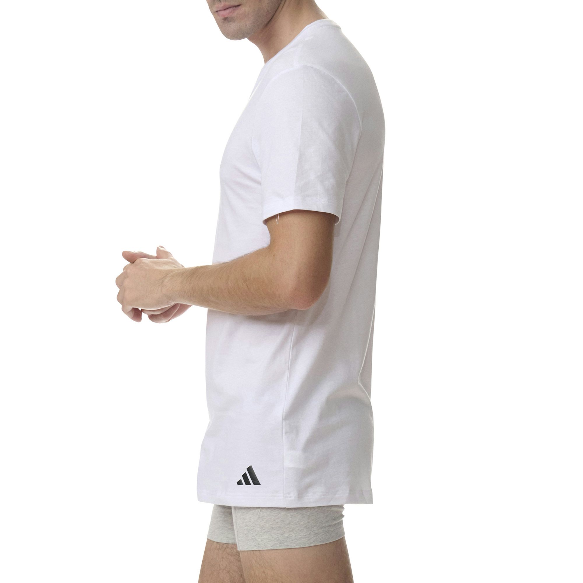 Adidas V-Neck Shirt Heren (3-pack)