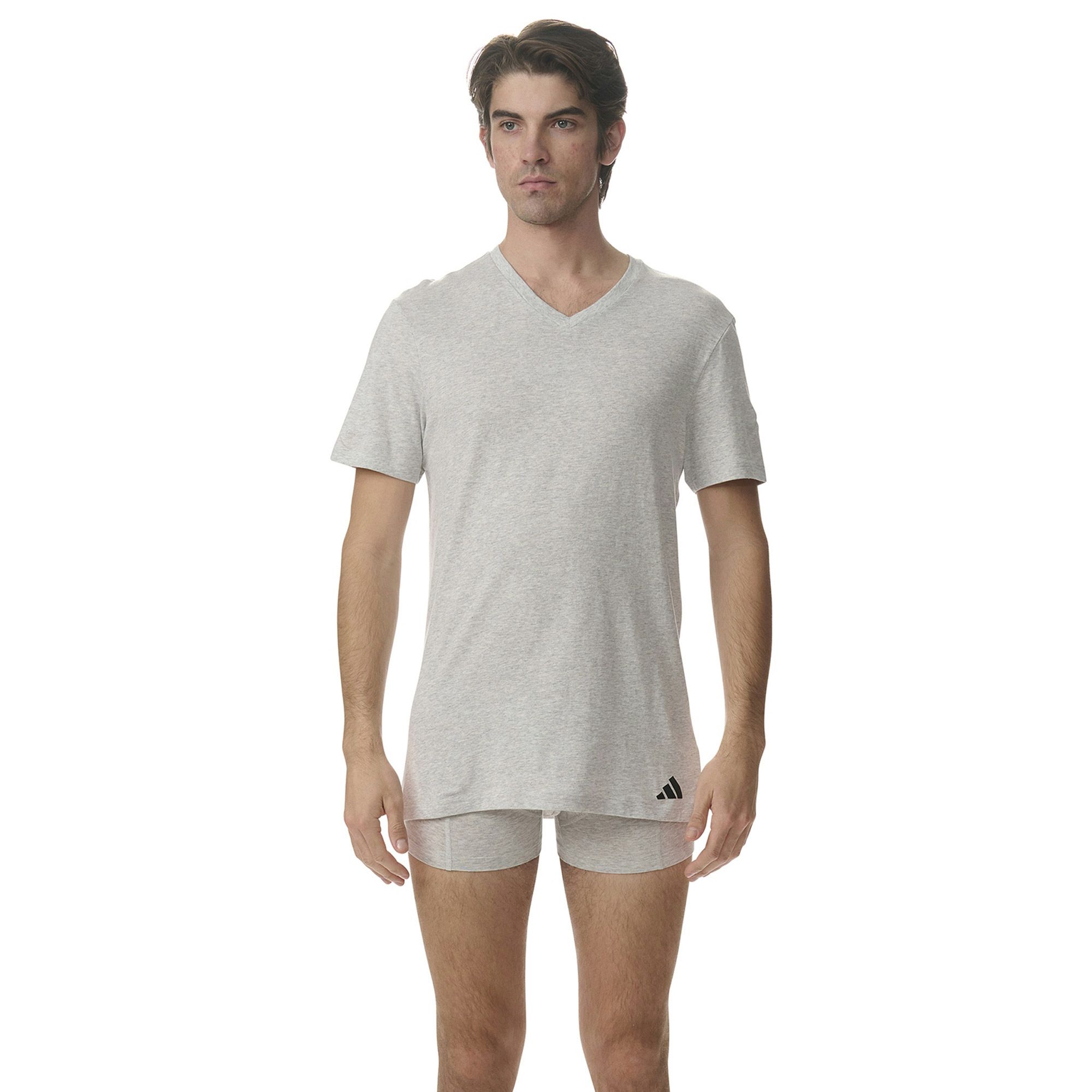 Adidas V-Neck Shirt Heren (3-pack)