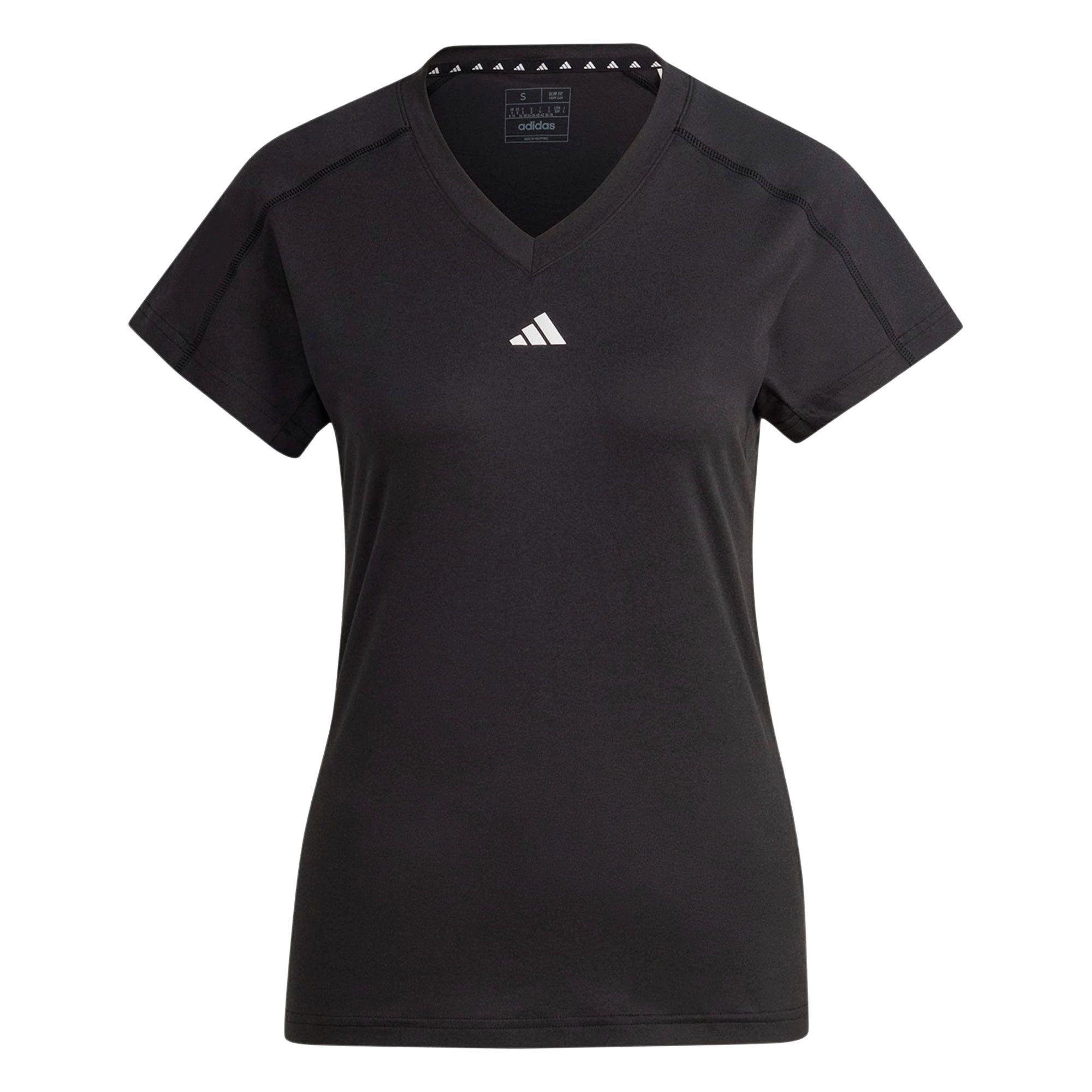Adidas Train Essentials Minimal Branding V-neck Shirt Dames