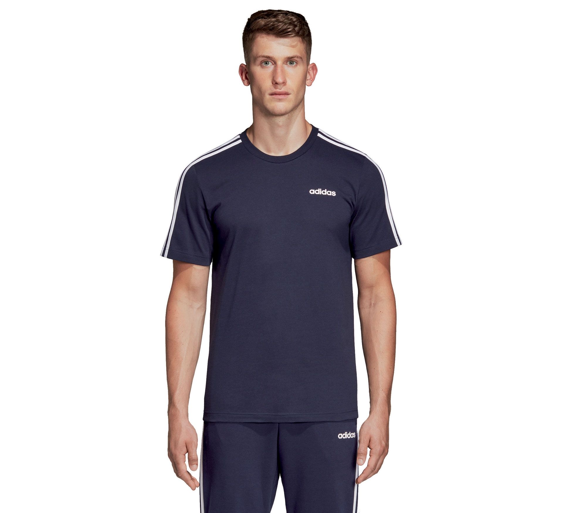 Adidas T-Shirt  Essentials 3-Stripes Heren