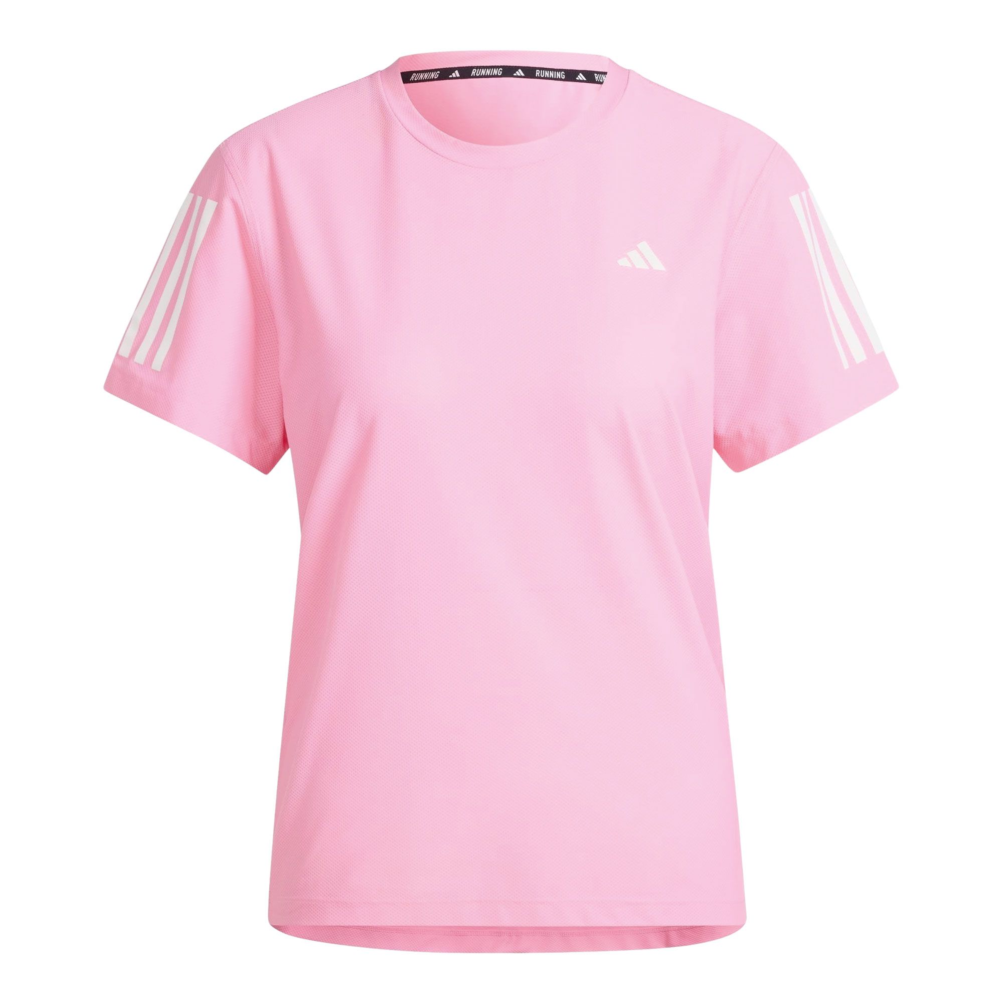 white and pink adidas t shirt