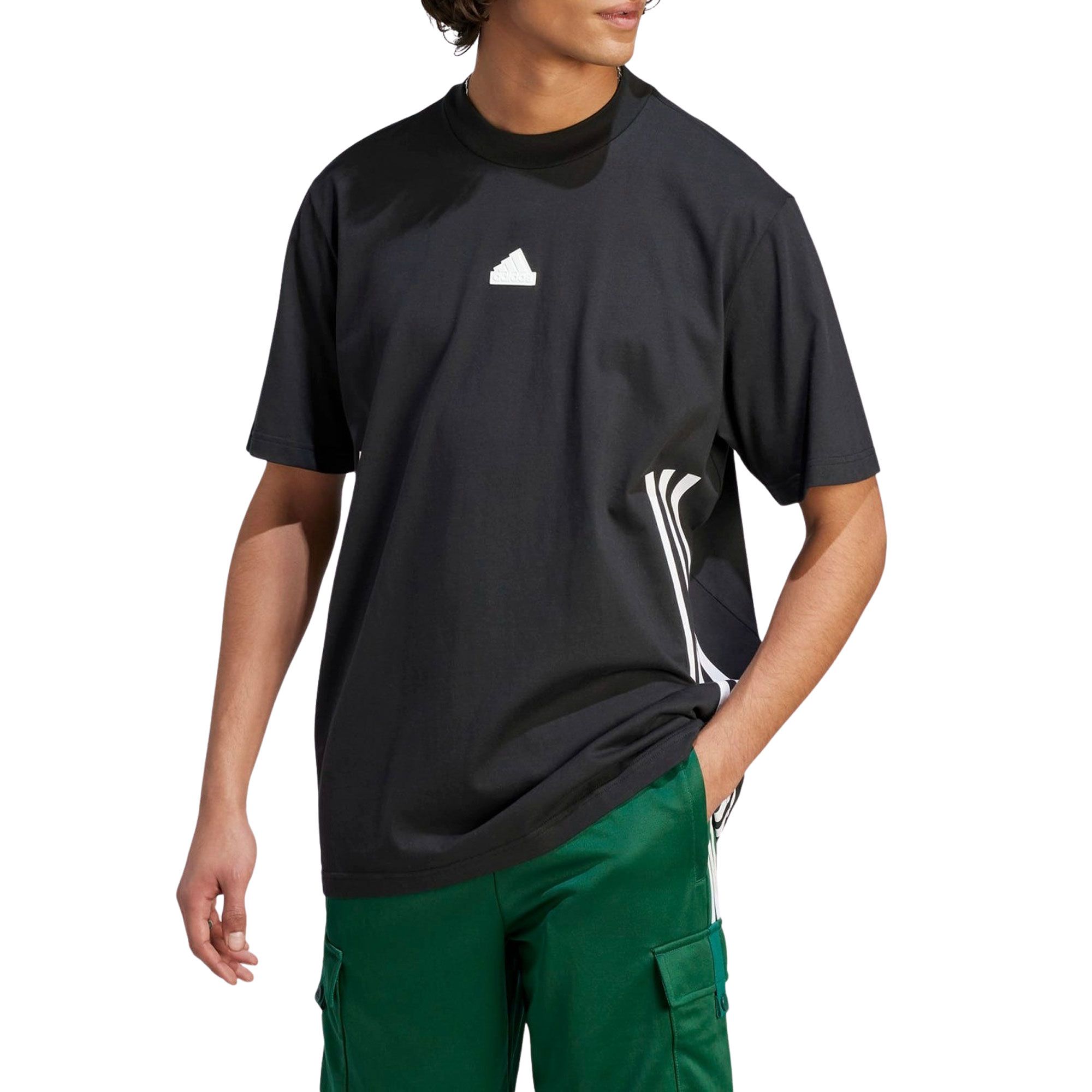 Adidas Future Icons 3-Stripes Shirt Herren | Plutosport