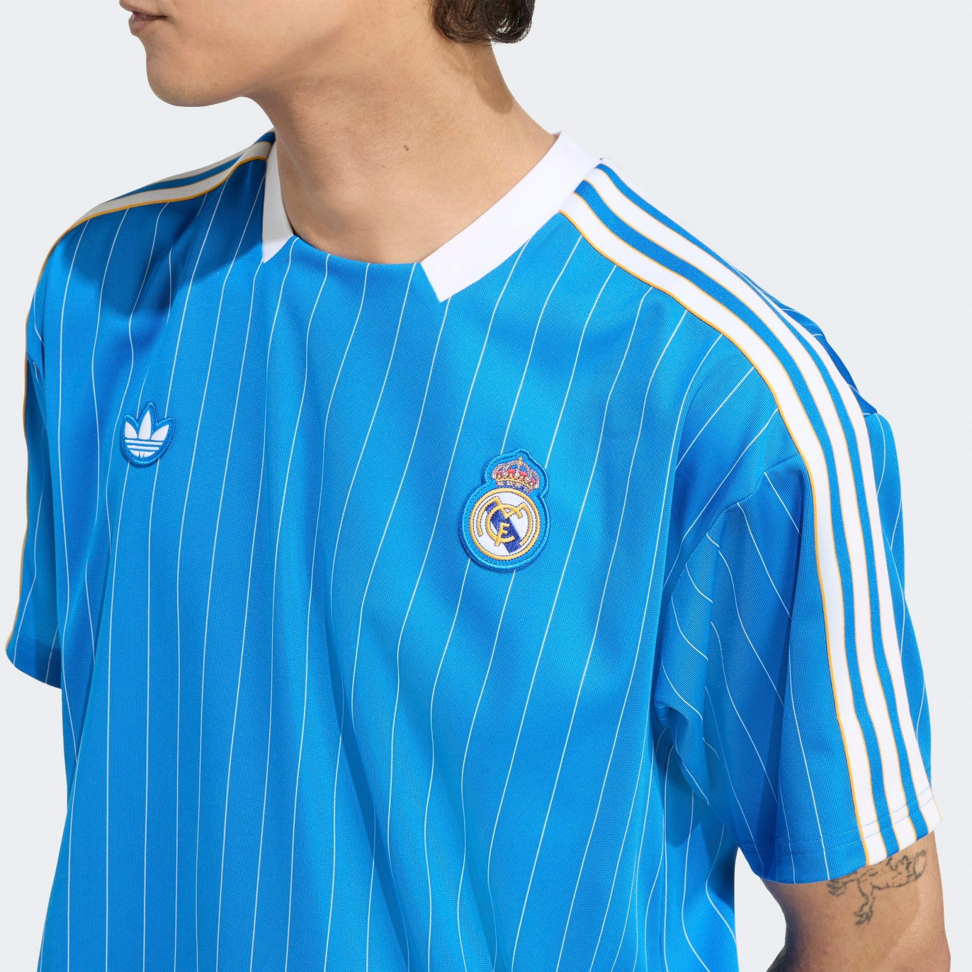 Adidas Real Madrid Terrace Icons Jersey Shirt Senior