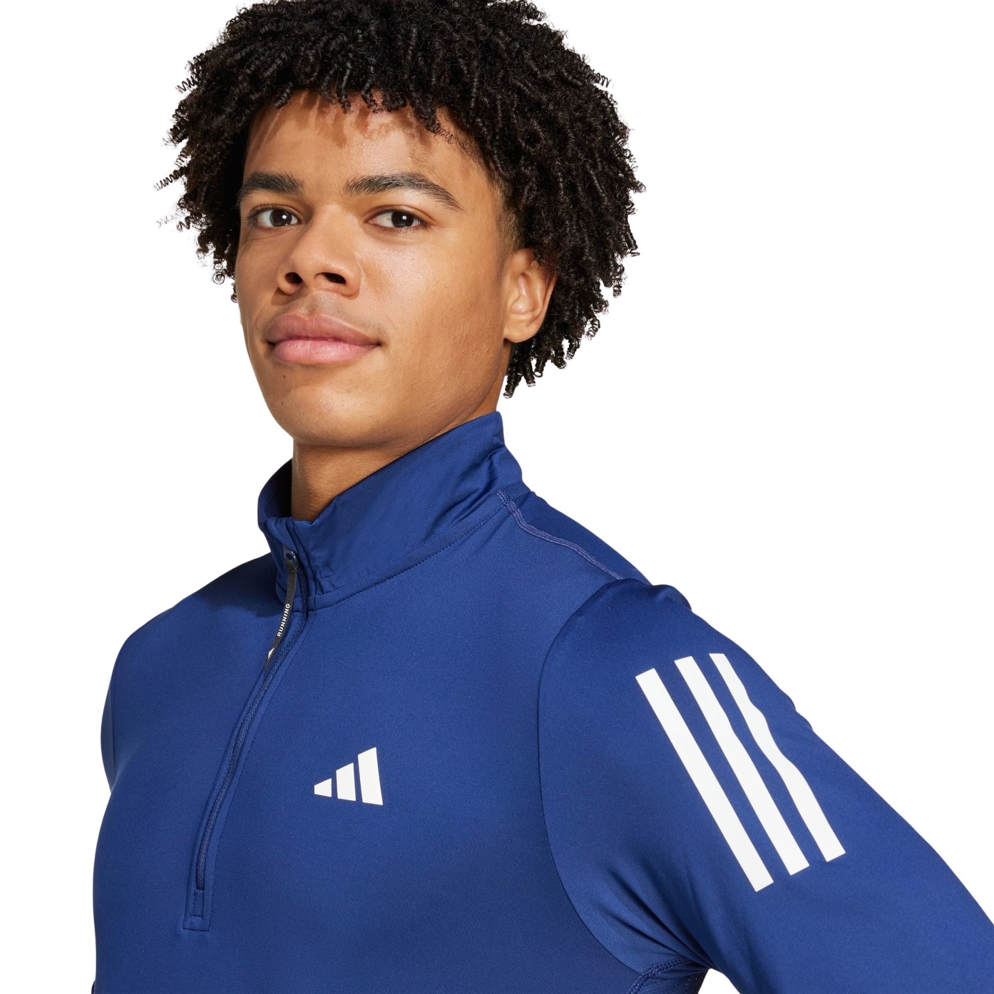 T-shirt Adidas Own The Run LS Half Zip Hommes