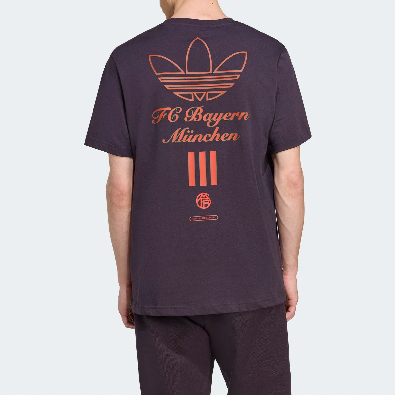 Adidas FC Bayern München Terrace Icons Graphic T-shirt Heren
