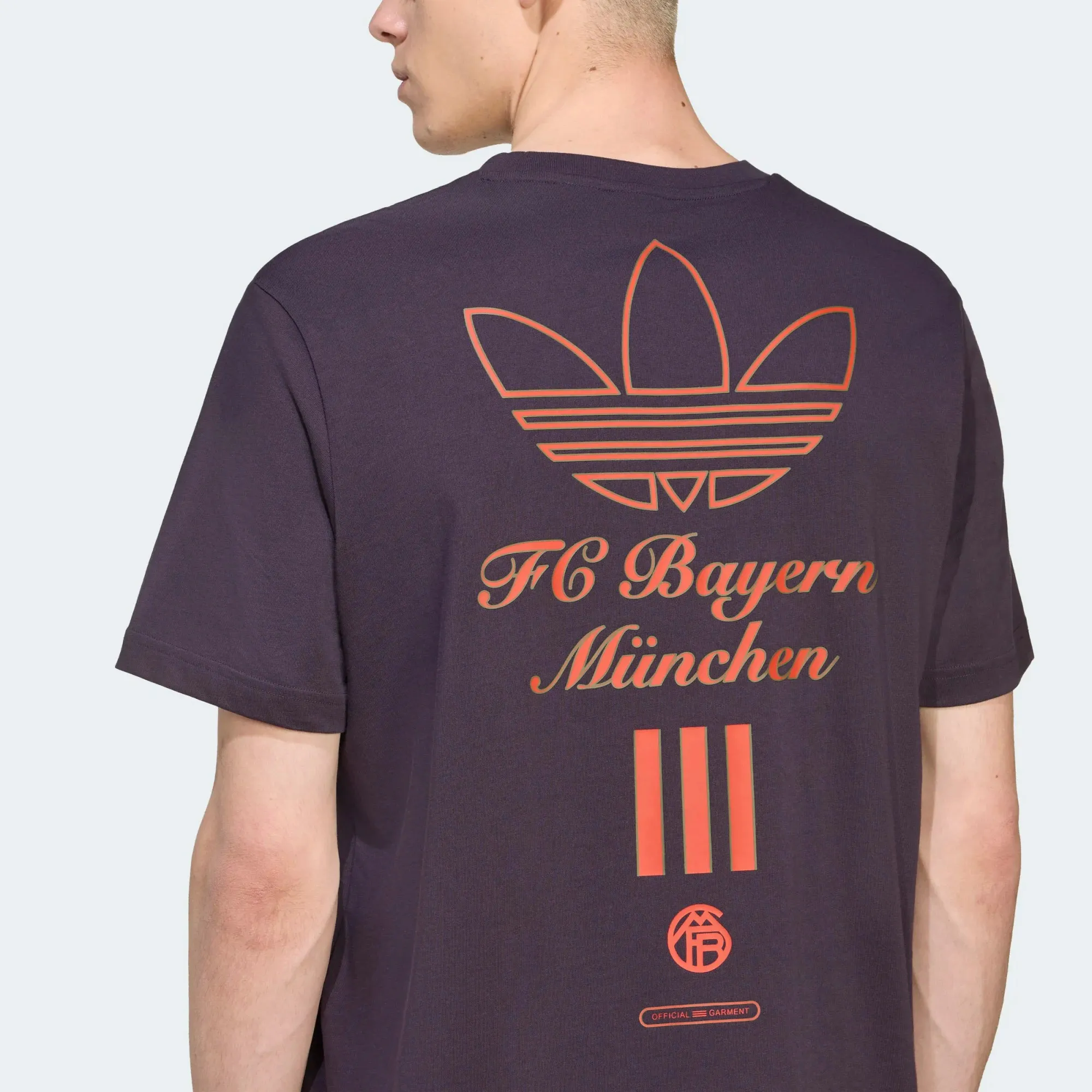 Adidas FC Bayern München Terrace Icons Graphic T-shirt Heren