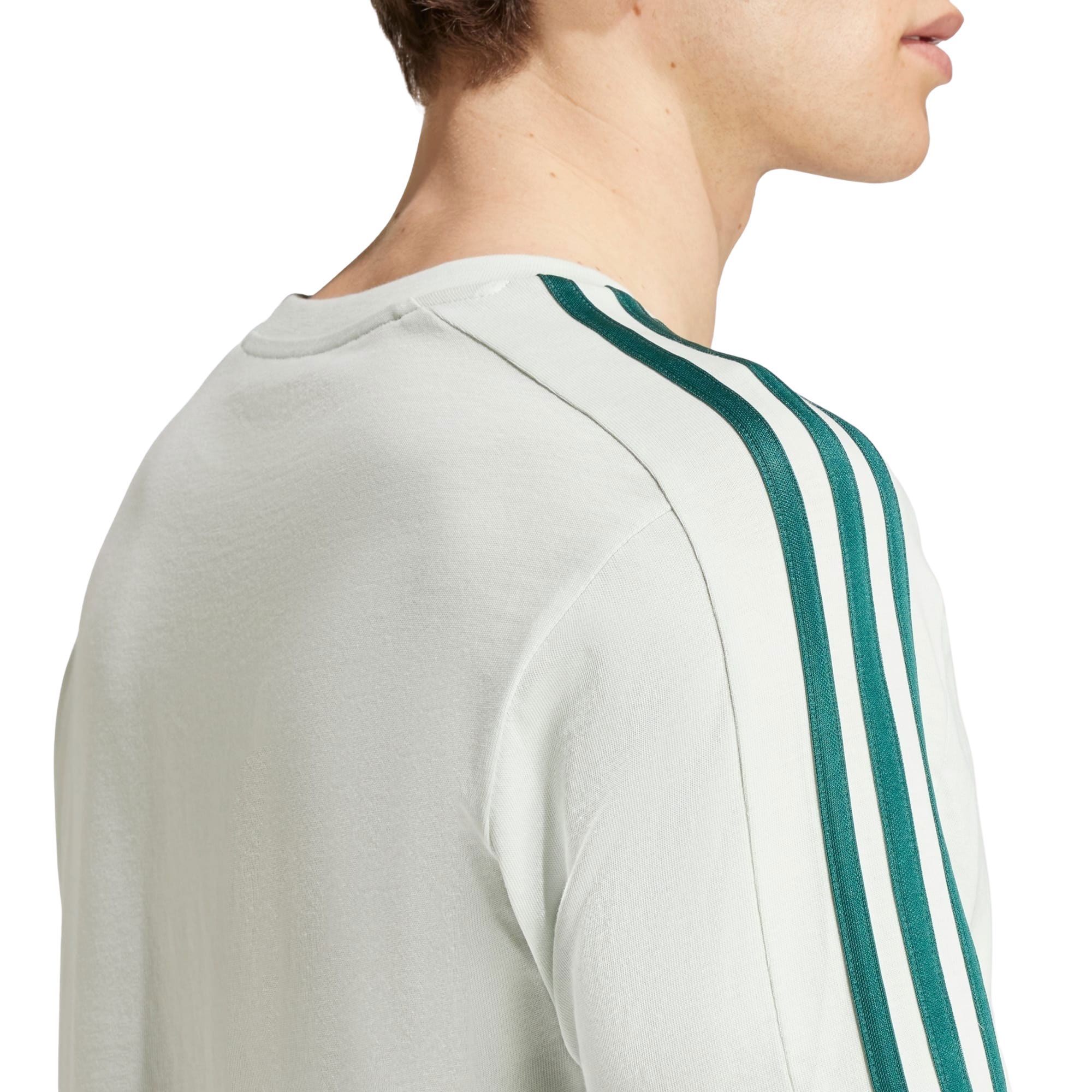 Adidas Essentials Single Jersey 3-Stripes Shirt Heren
