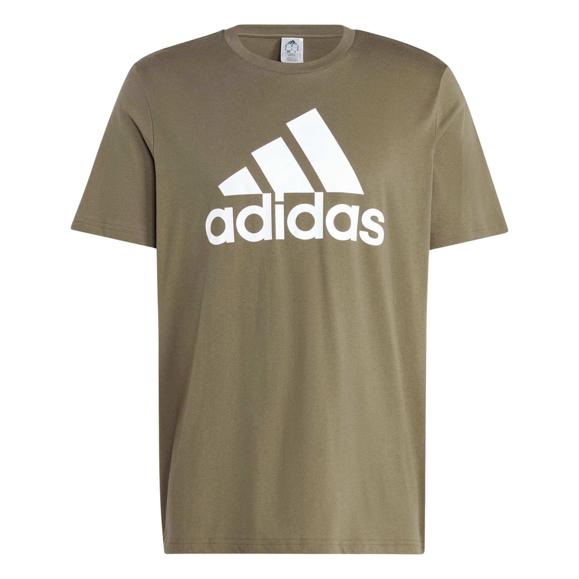 Adidas Essentials Single Jersey Big Logo Shirt Heren