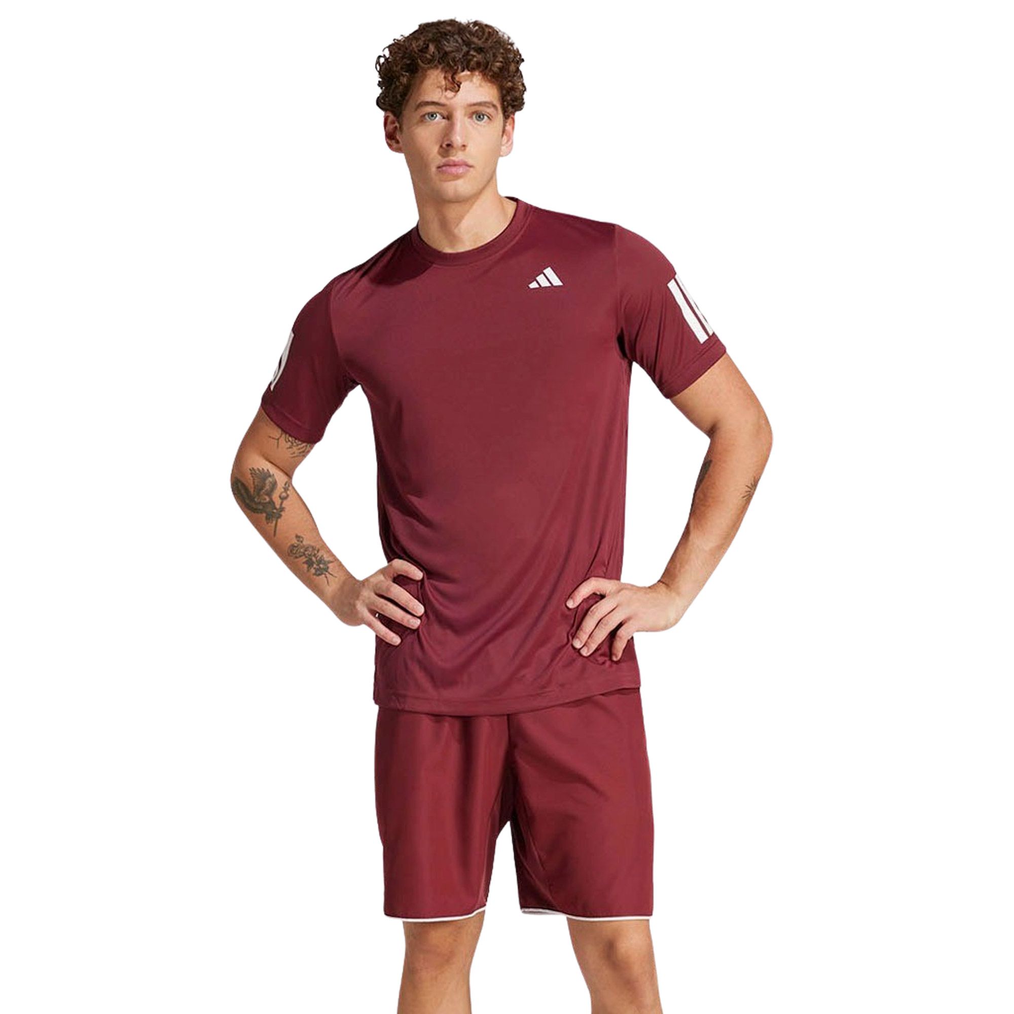 Adidas Club 3-Stripes Shirt Heren