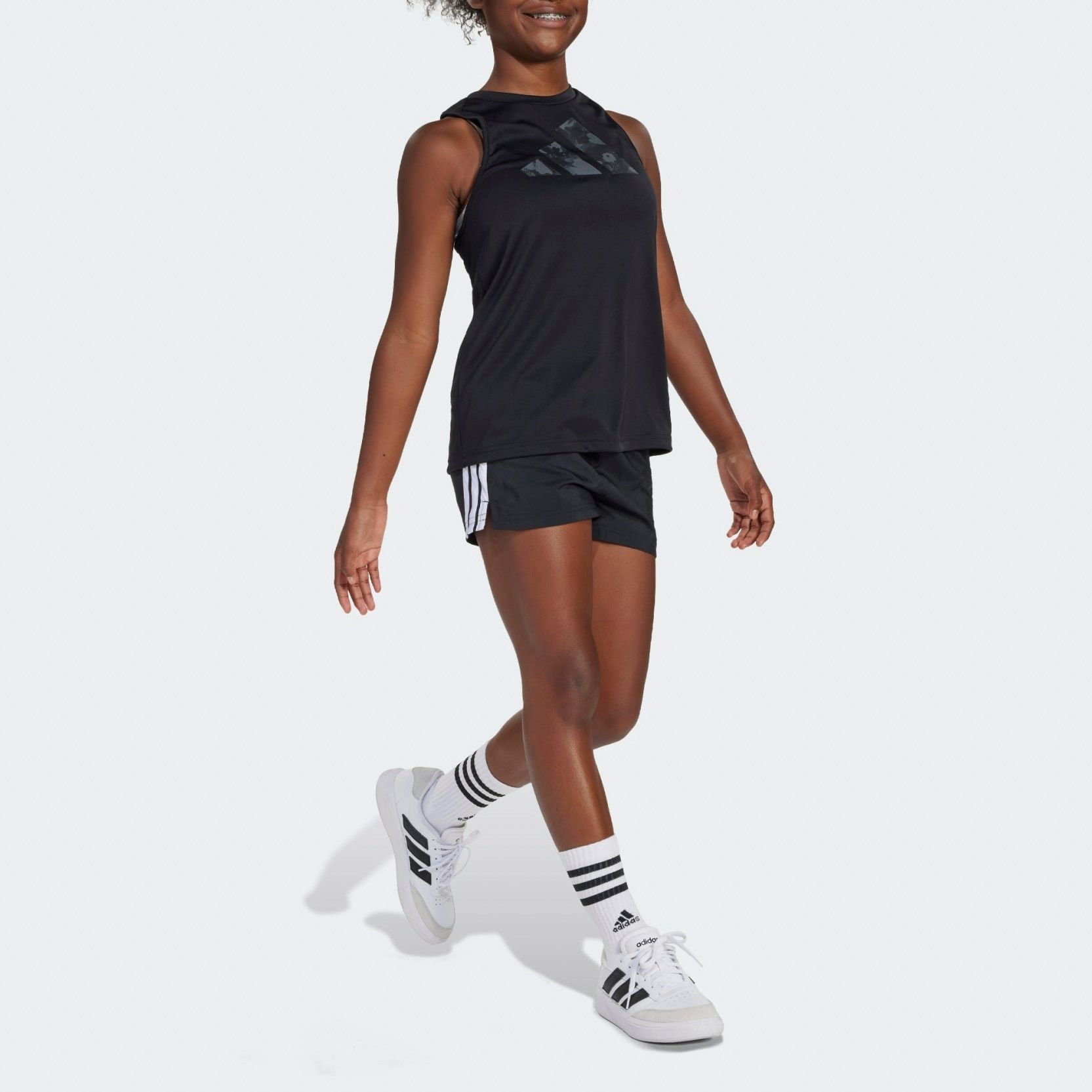 Adidas Train Essentials 3-Stripes Short Meisjes