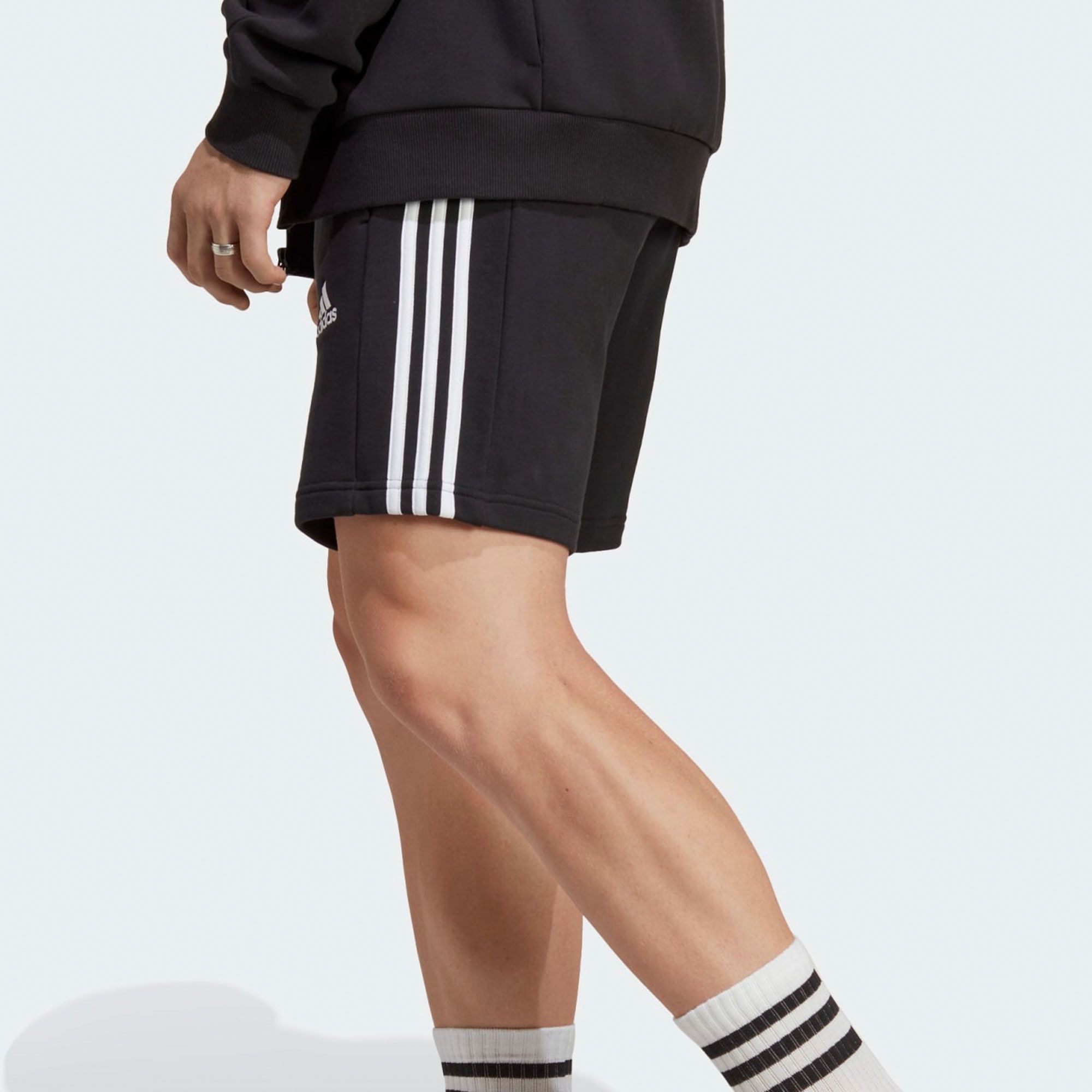 Adidas Essentials French Terry 3-Stripes Short Heren