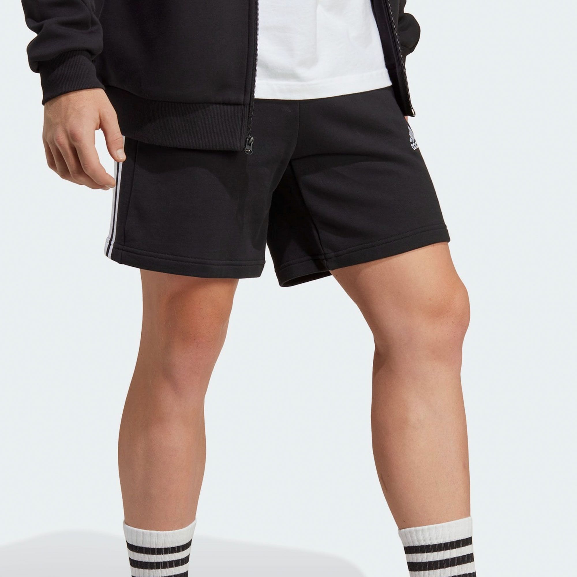 Adidas Essentials French Terry 3-Stripes Short Heren