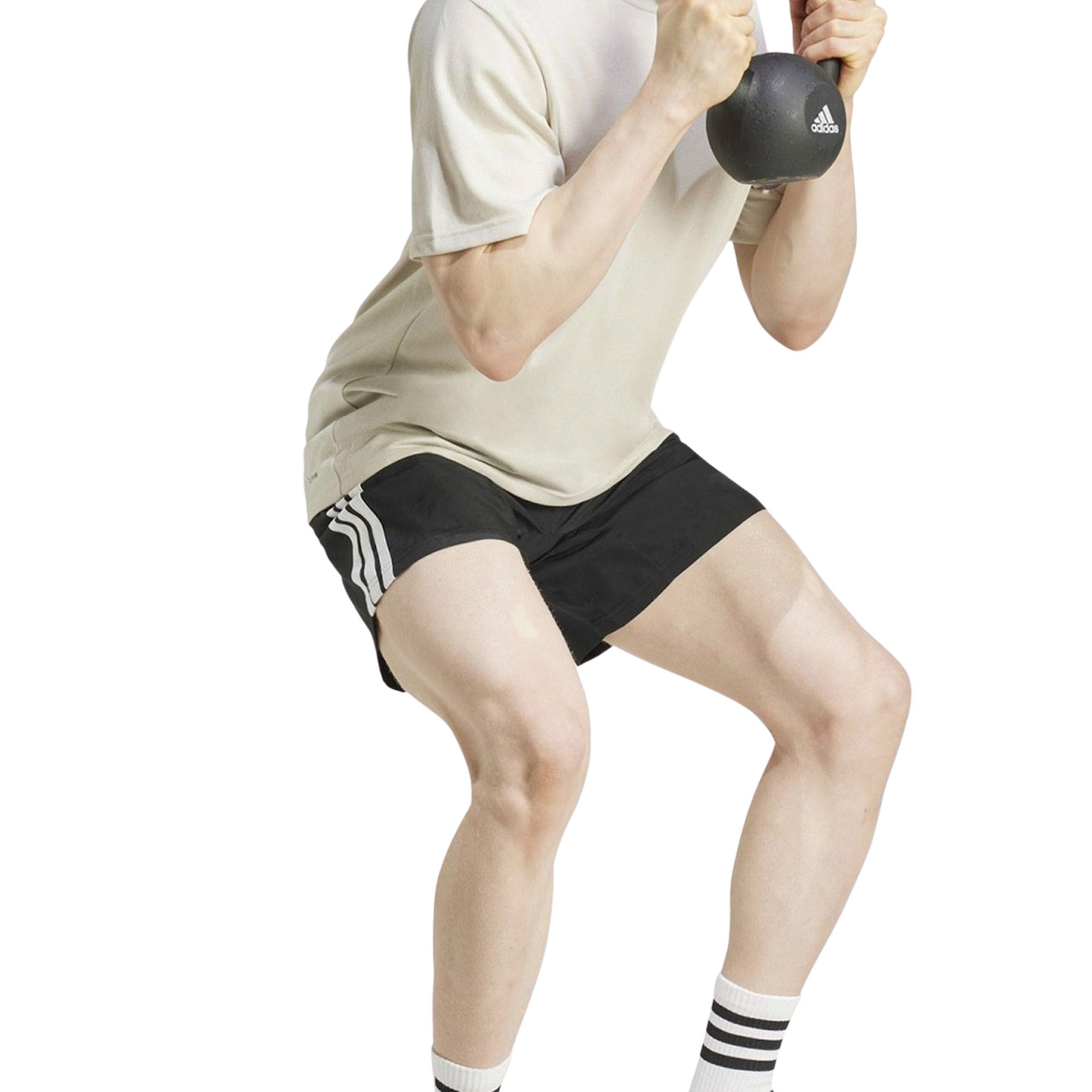 Adidas Train Essentials Woven 3-Stripes Short Homme
