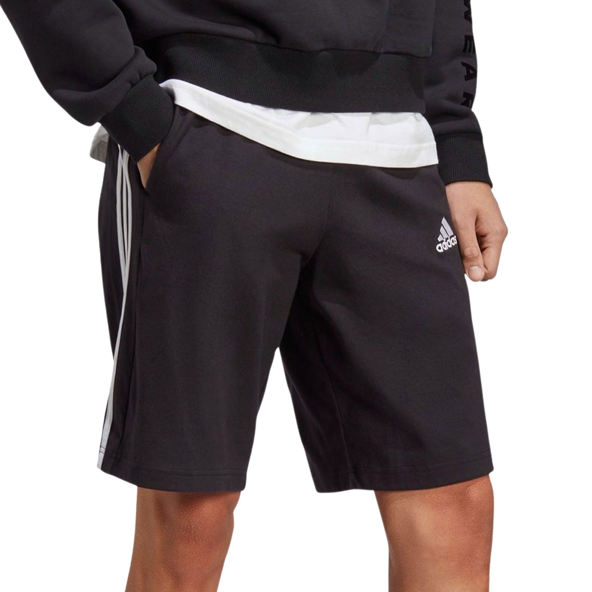 Short Adidas Essentials Single Jersey 3-Stripes Hommes