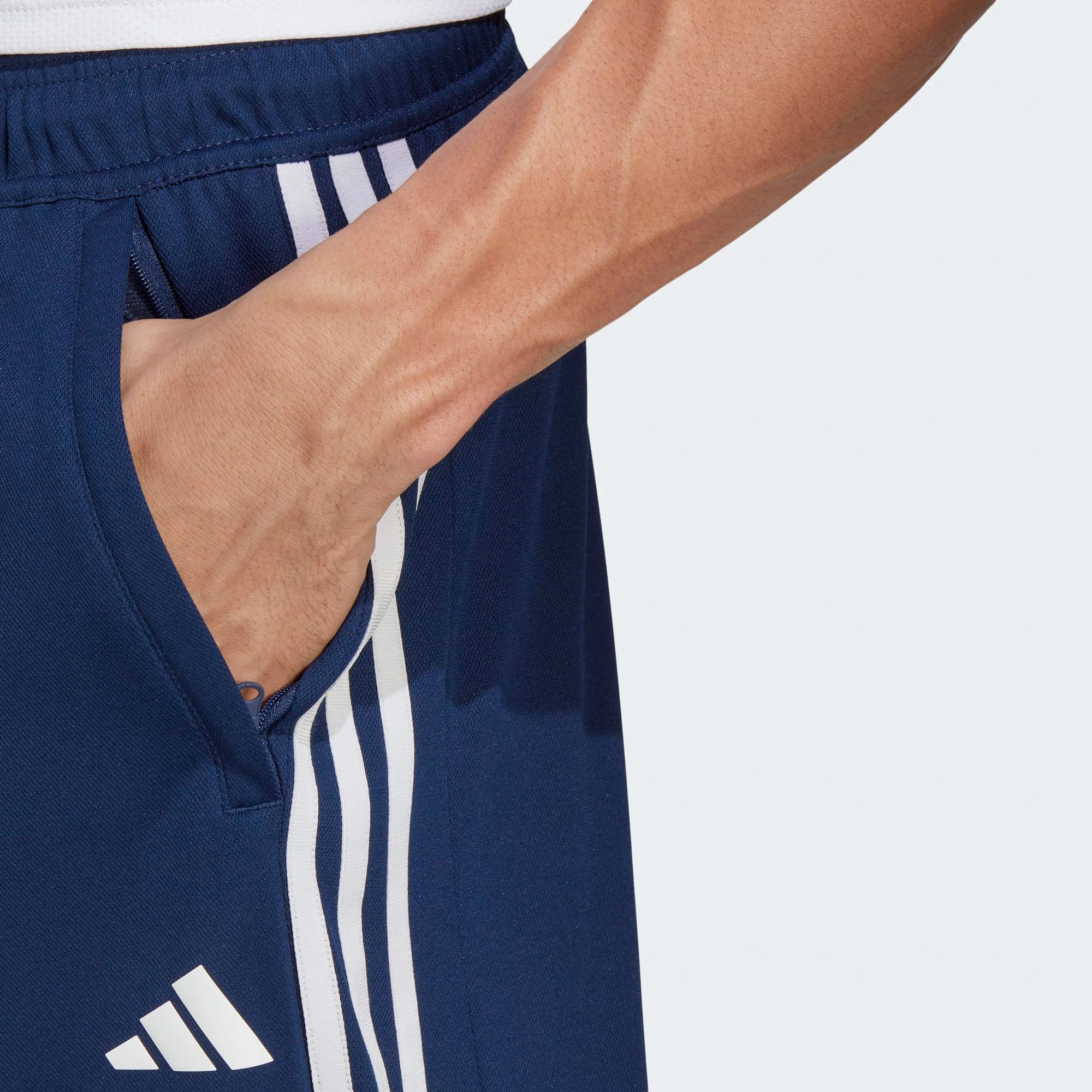 Adidas Train Essentials Piqué 3-Stripes Short Heren