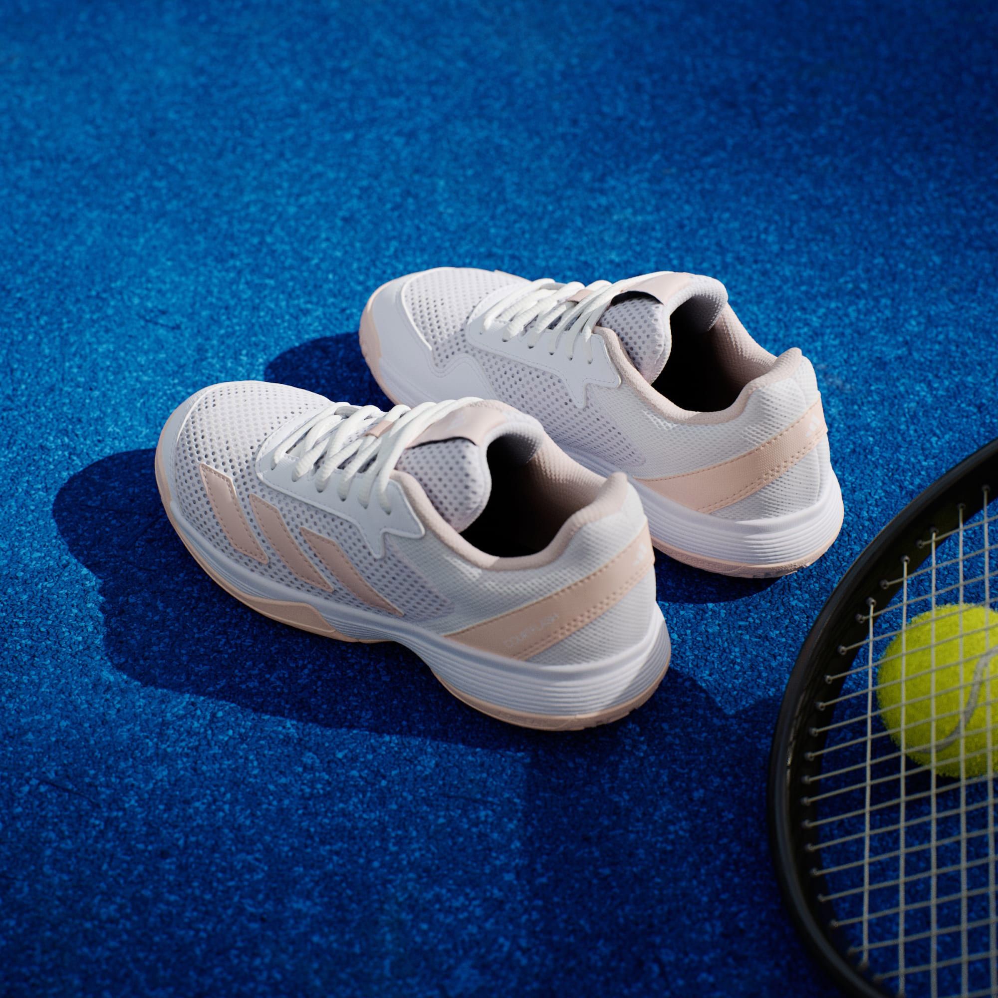 Adidas Courtflash Tennisschoenen Junior