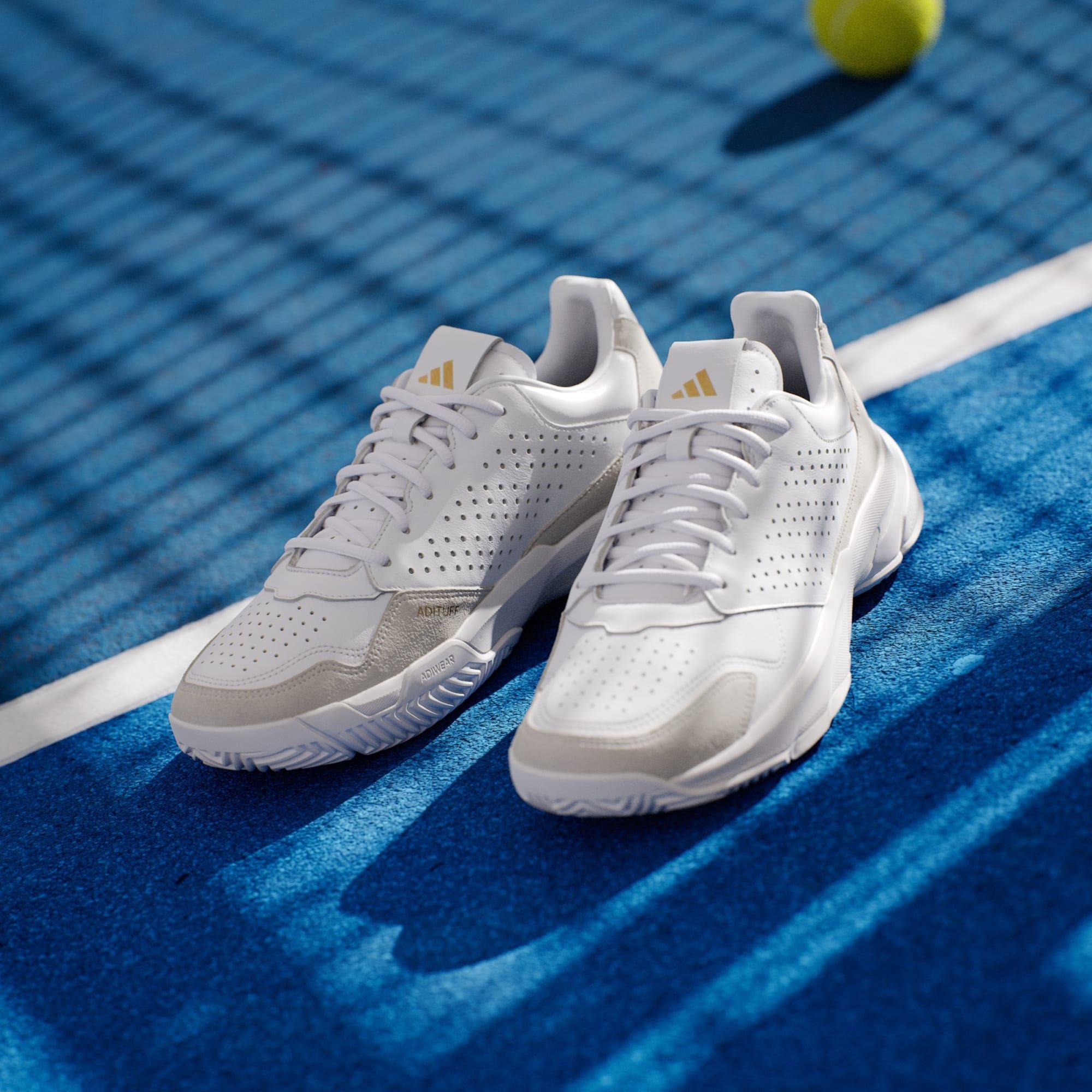 Adidas CourtJam Control 3 Premium Tennisschoenen Senior