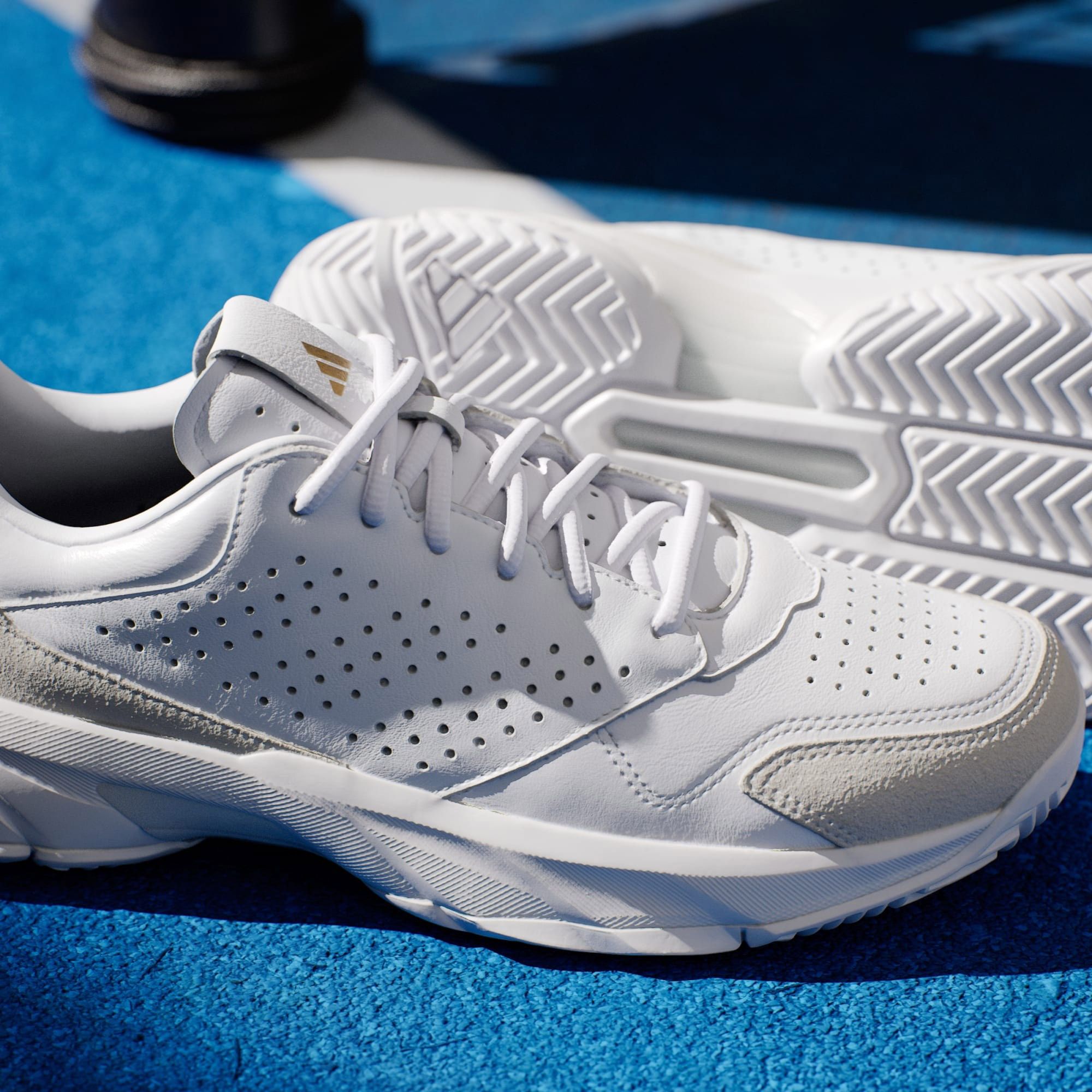 Adidas CourtJam Control 3 Premium Tennisschoenen Senior