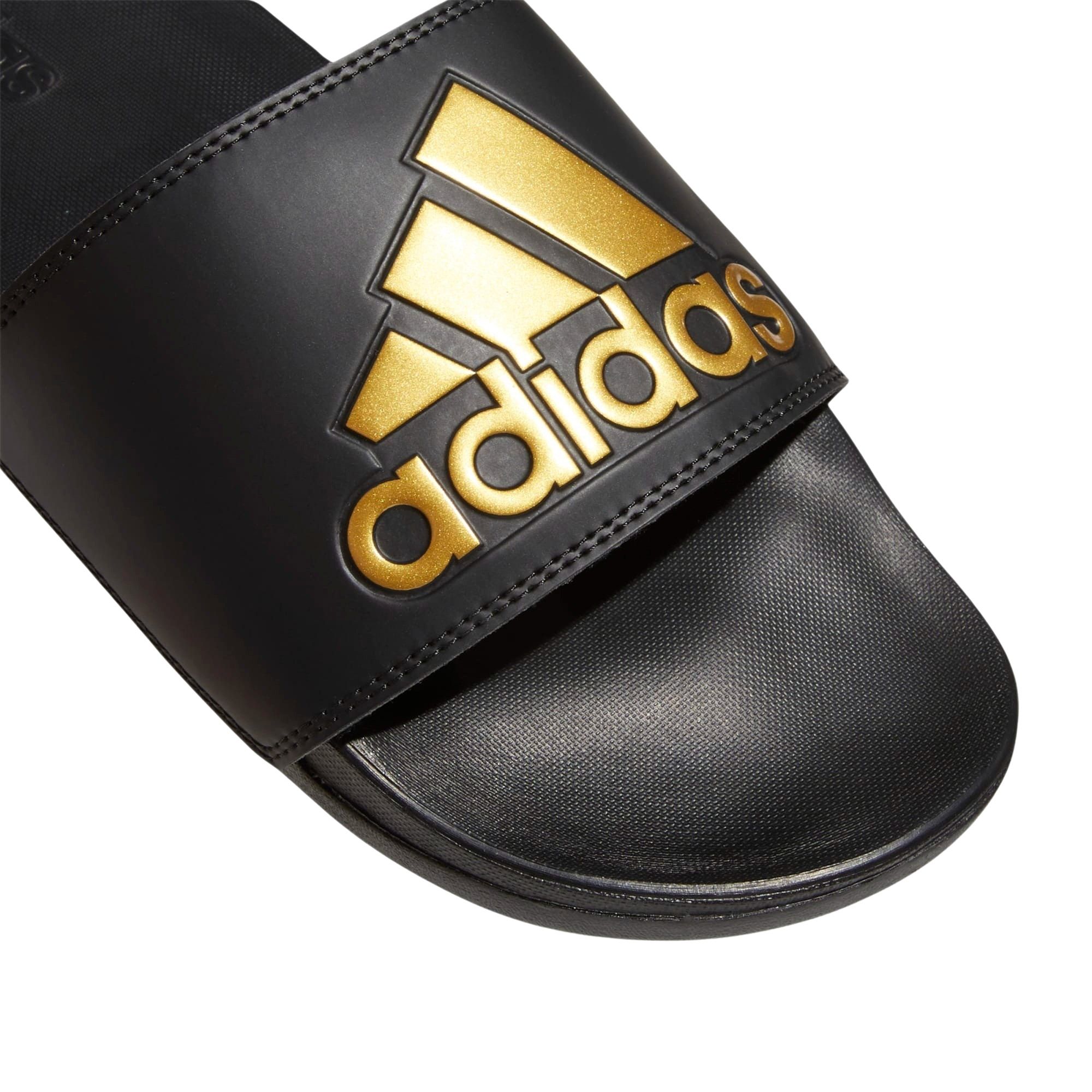 adidas Sportswear Adilette Aqua slippers zwart/goud | Union River