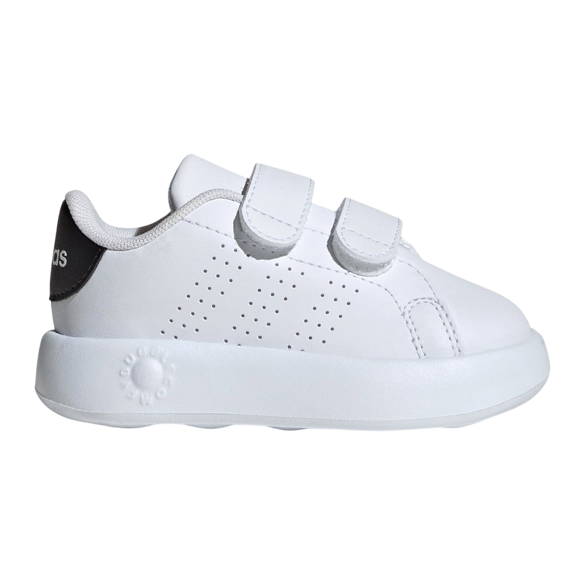 Adidas Advantage babysneaker zwart en wit