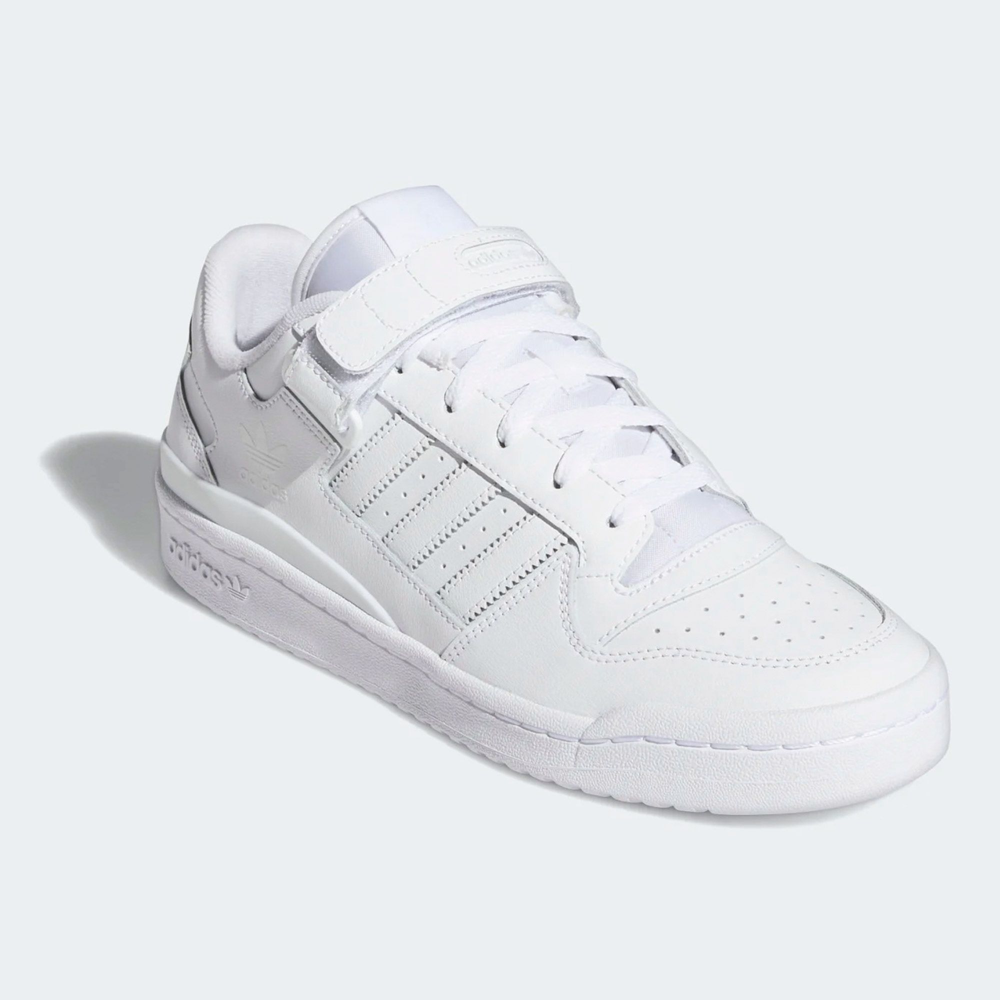 adidas forum low all white