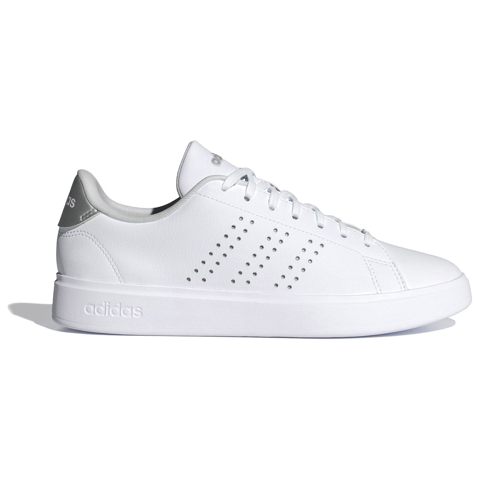 Adidas Advantage damessneaker grijs en wit