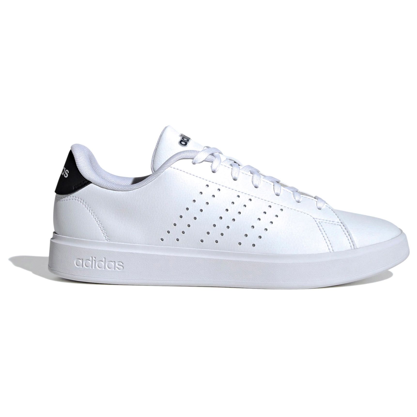 Adidas Advantage herensneaker zwart en wit