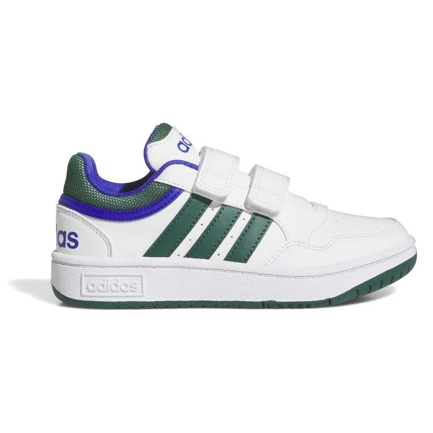 Adidas Hoops 3.0 sneaker blauw, groen en wit