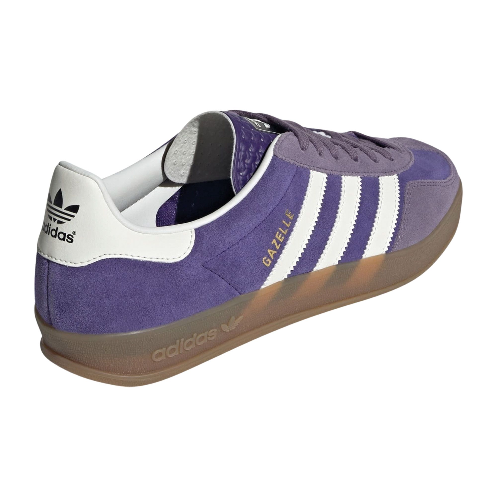 adidas gazelle silver green womens Adidas Gazelle 'Purple Burst Solar Yellow' – The Attic main image 1