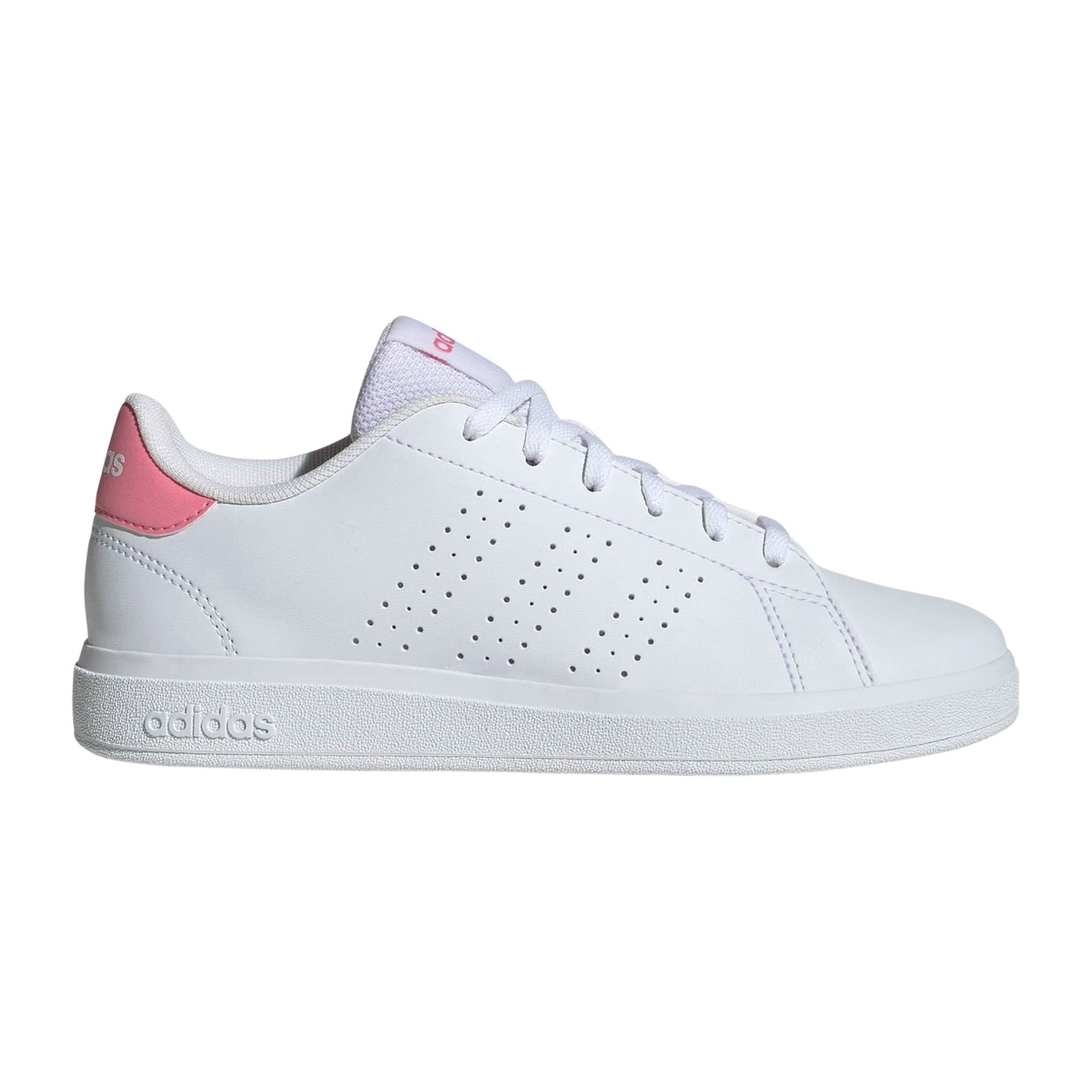 Adidas Advantage Base sneaker roze en wit