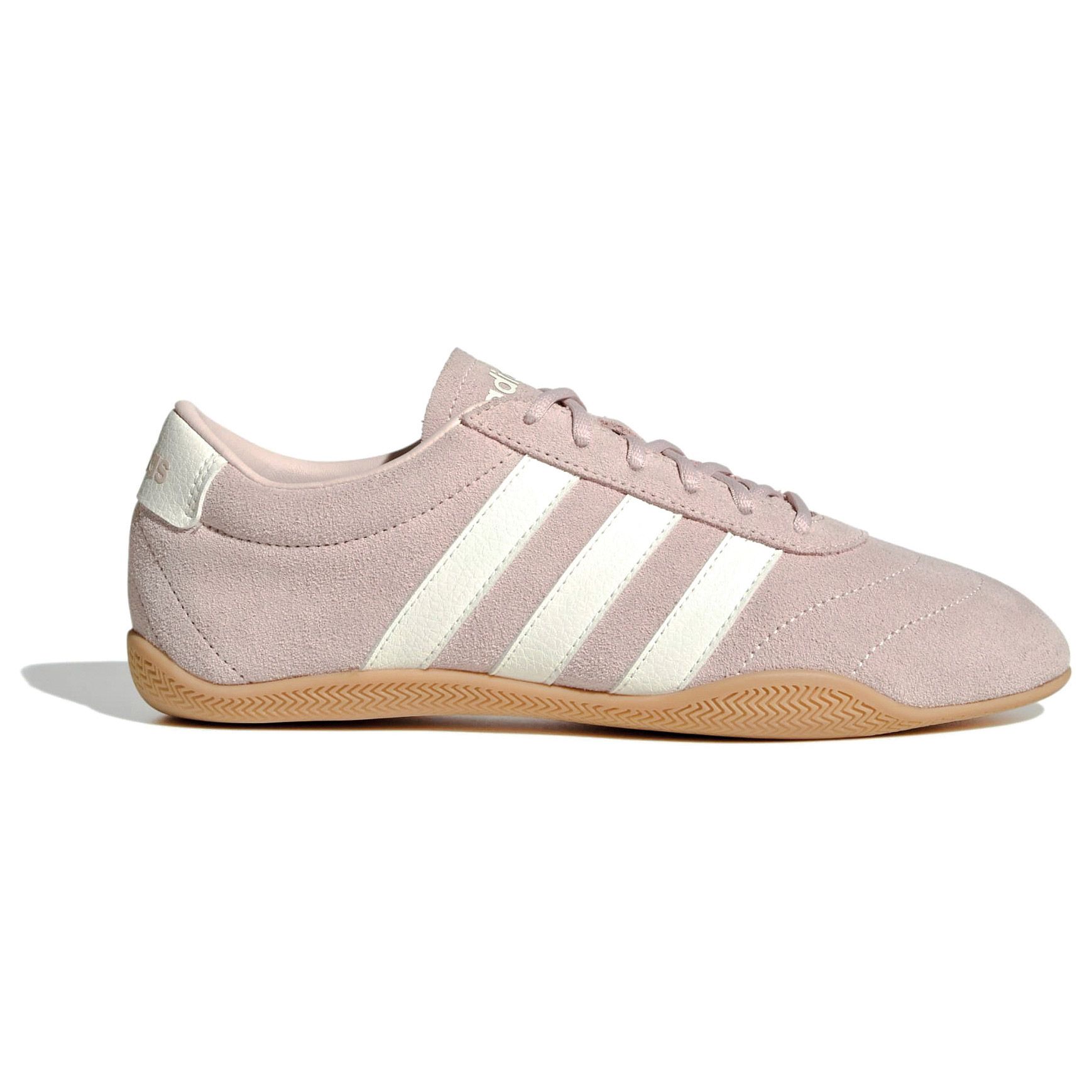 Adidas Grand Court damessneaker roze en wit