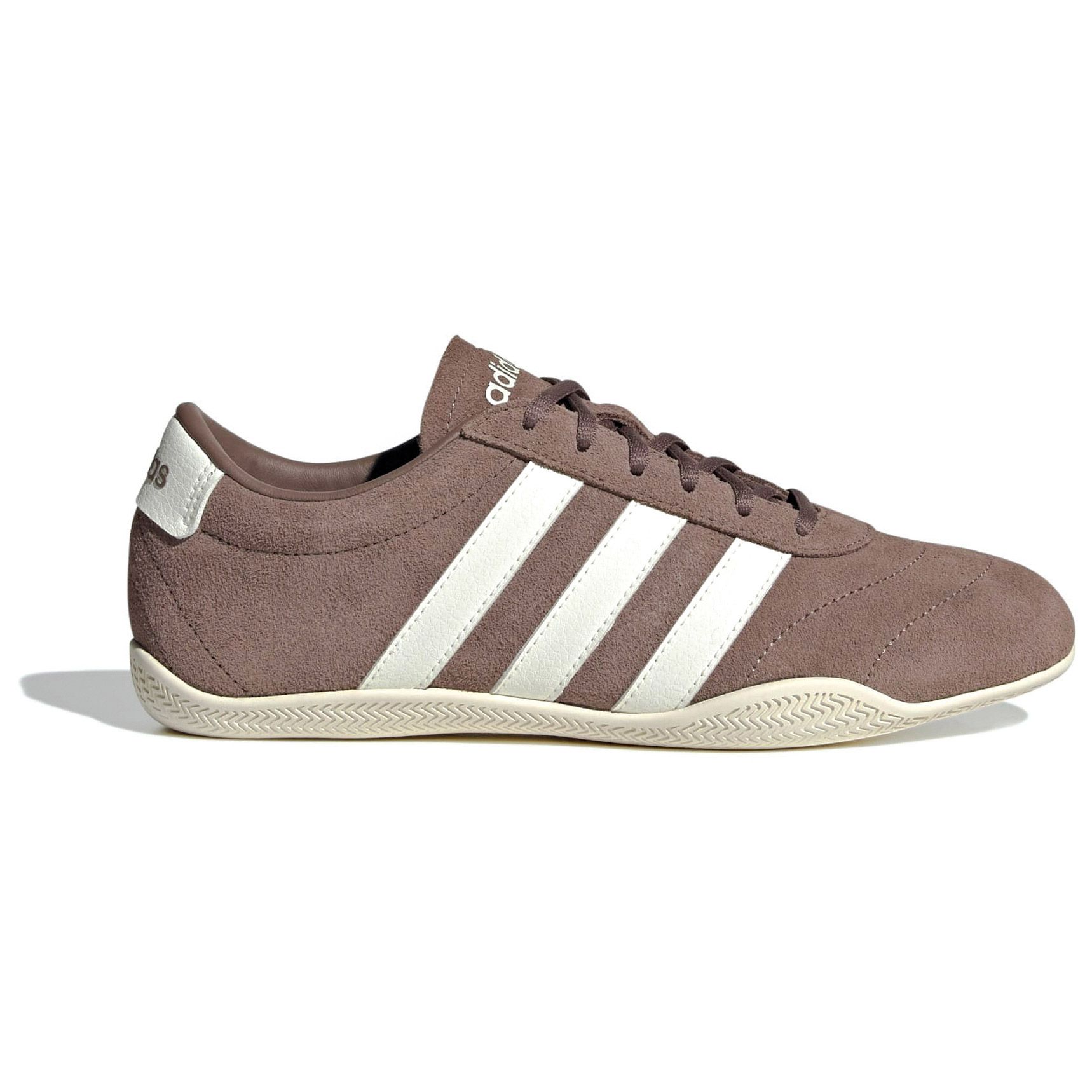Adidas Grand Court damessneaker bruin en wit