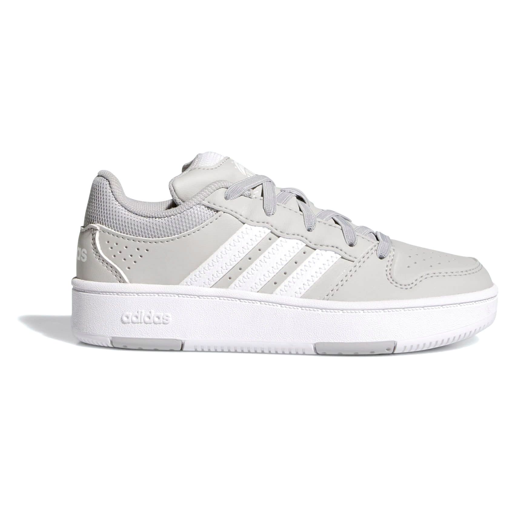 Adidas Hoops sneaker grijs en wit