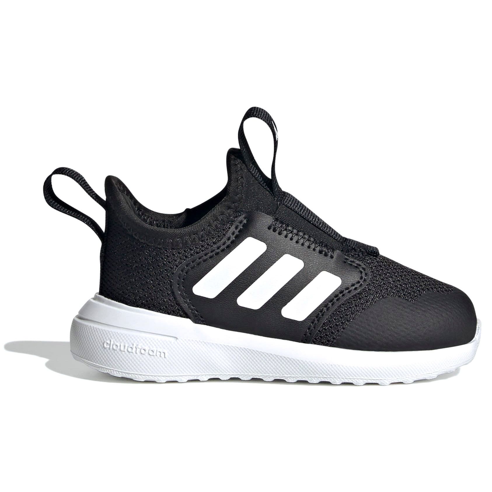 Adidas Tensaur babysneaker zwart en wit