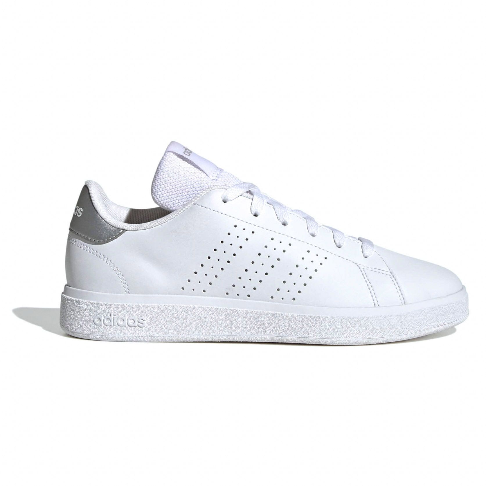 Adidas Advantage Base damessneaker grijs en wit