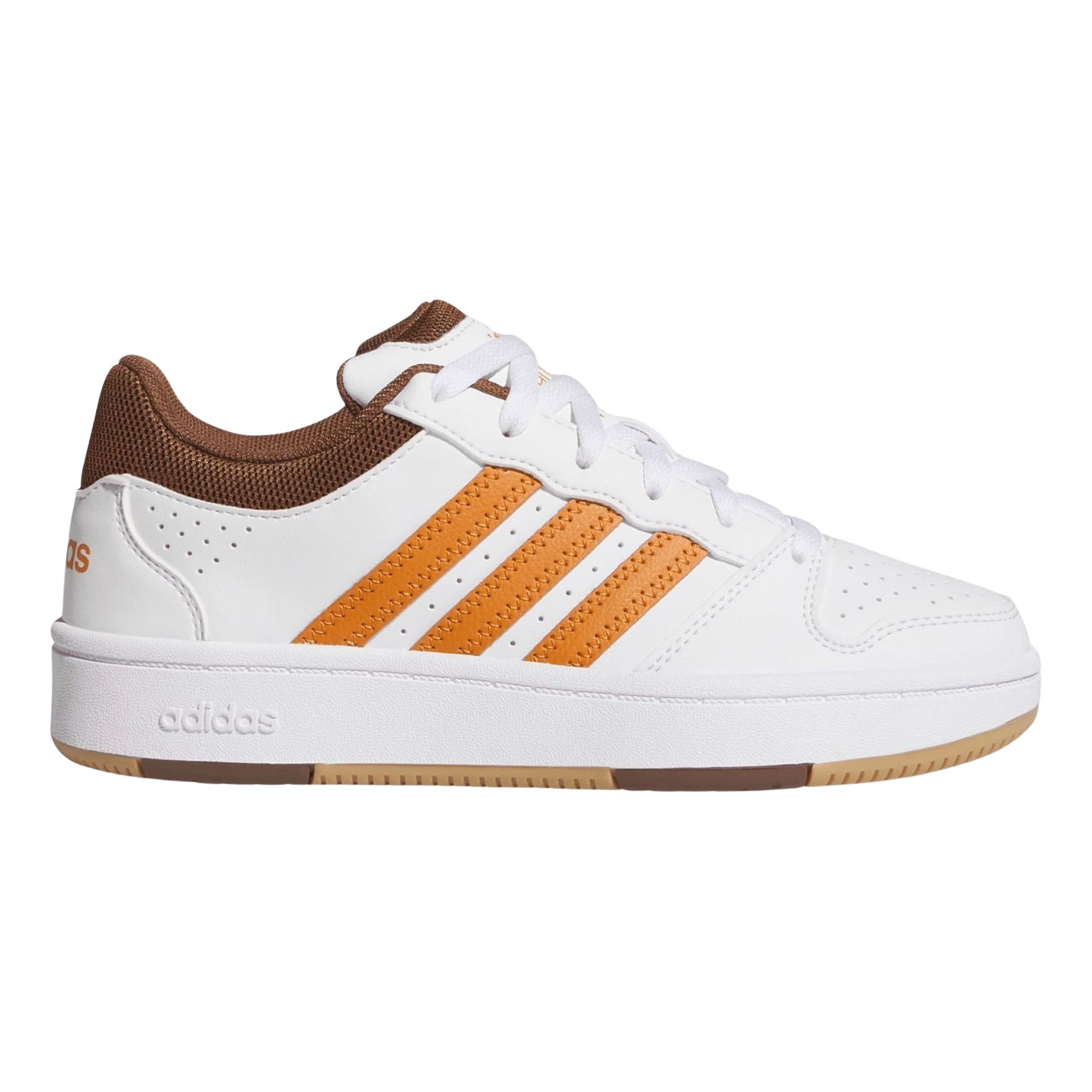 Adidas Hoops sneaker oranje en wit