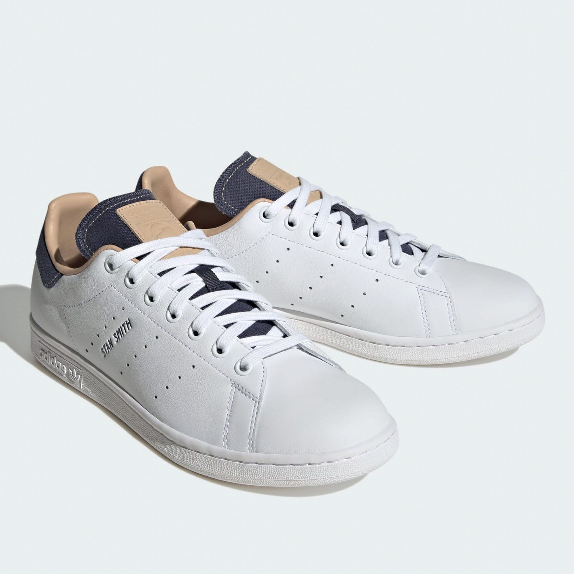 adidas gazelle silver green womens adidas Originals STAN SMITH Sneakers for Men and Women white/navy main image 1