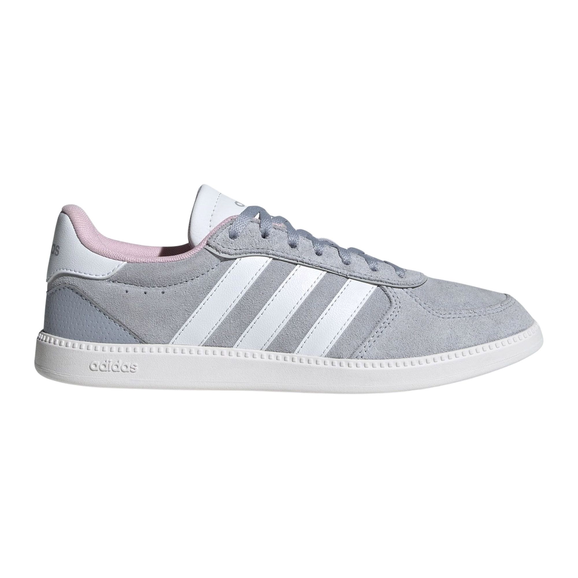 Adidas Breaknet damessneaker grijs en wit