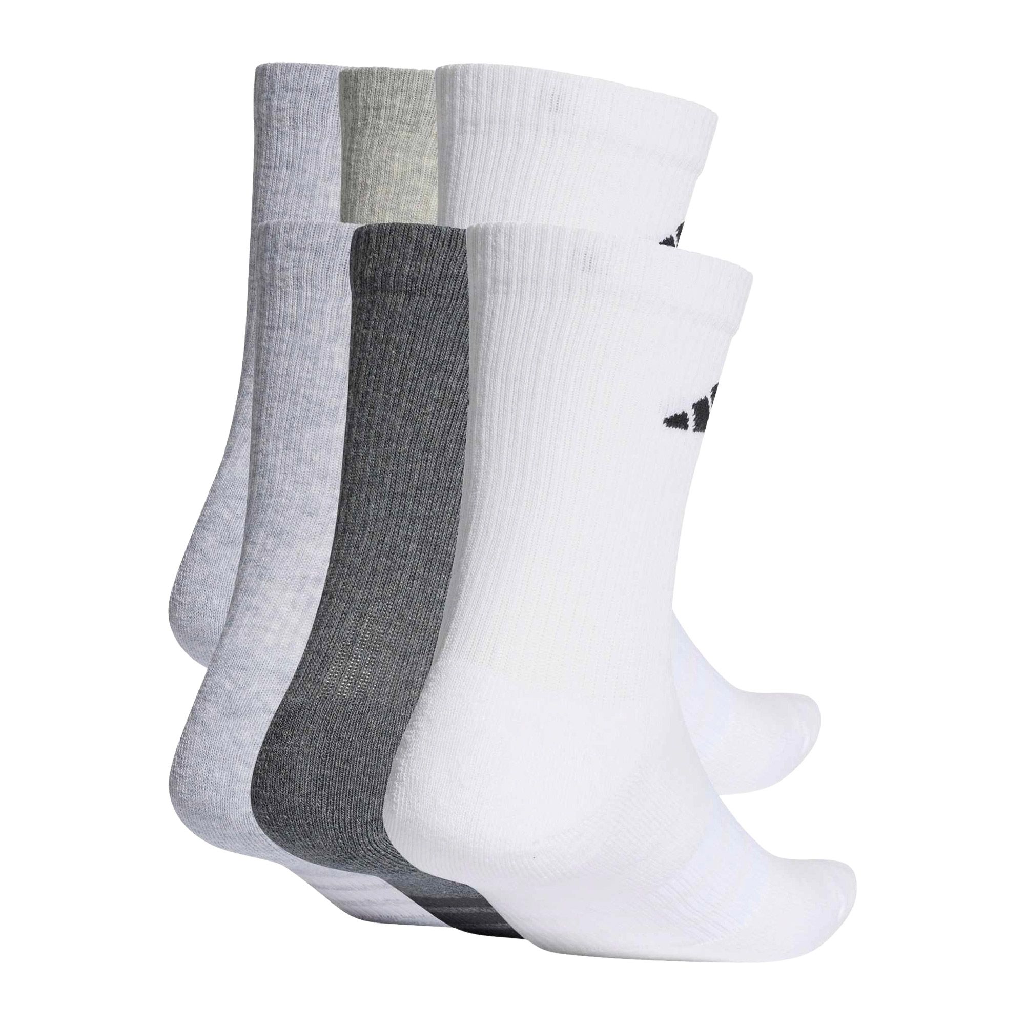 Adidas Cushioned Essentials Crew Socks (6-pack)
