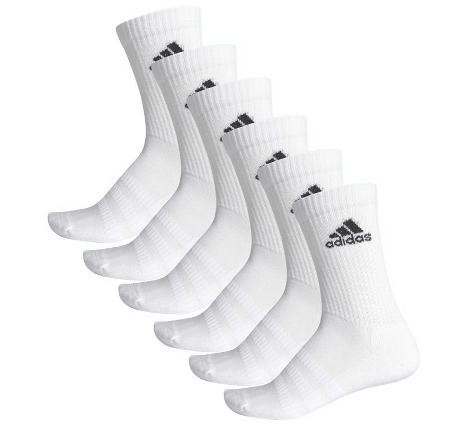 Adidas Cushion Crew Crew Sokken (6-pack) Senior