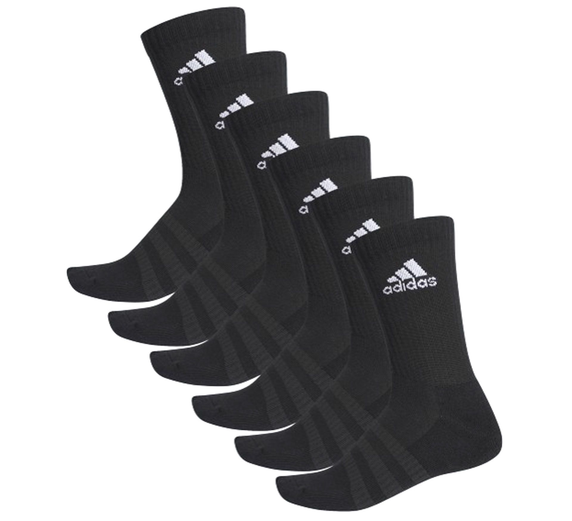 Adidas Cushion Crew Sokken (6-pack) Senior