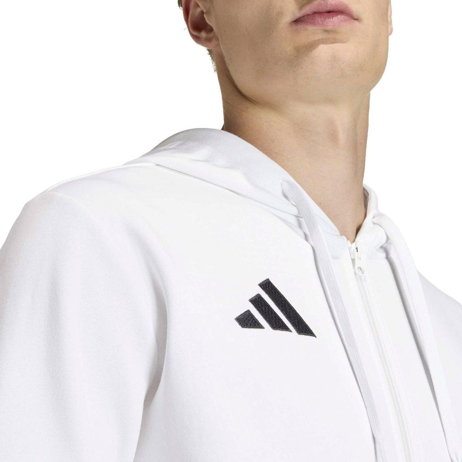 Adidas Entrada 26 Full Zip Hooded Vest Heren