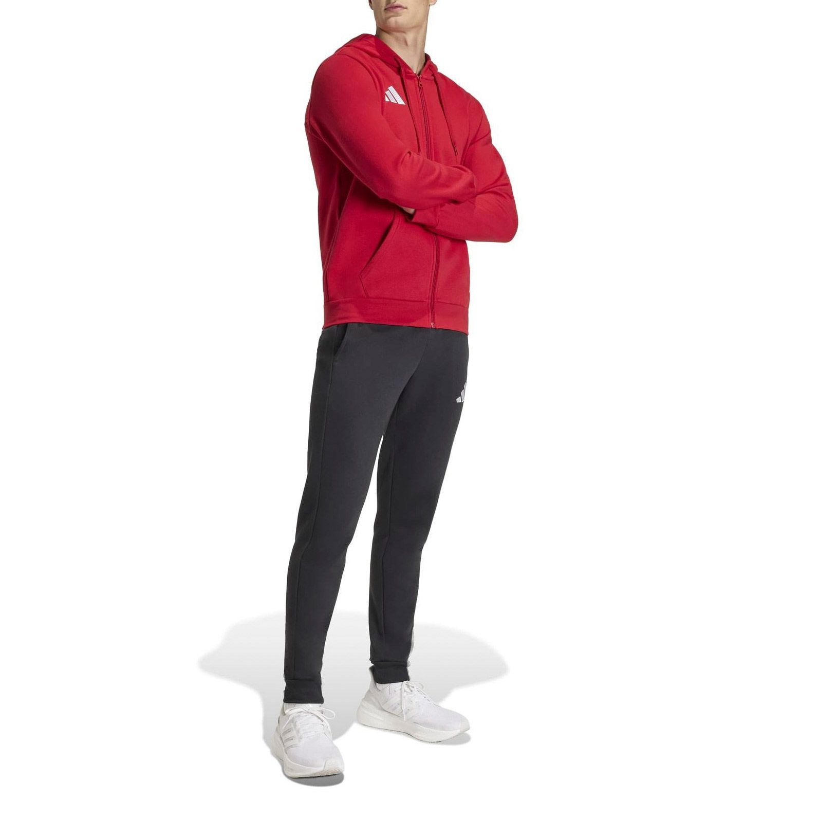 Adidas Entrada 26 Full Zip Hooded Vest Heren
