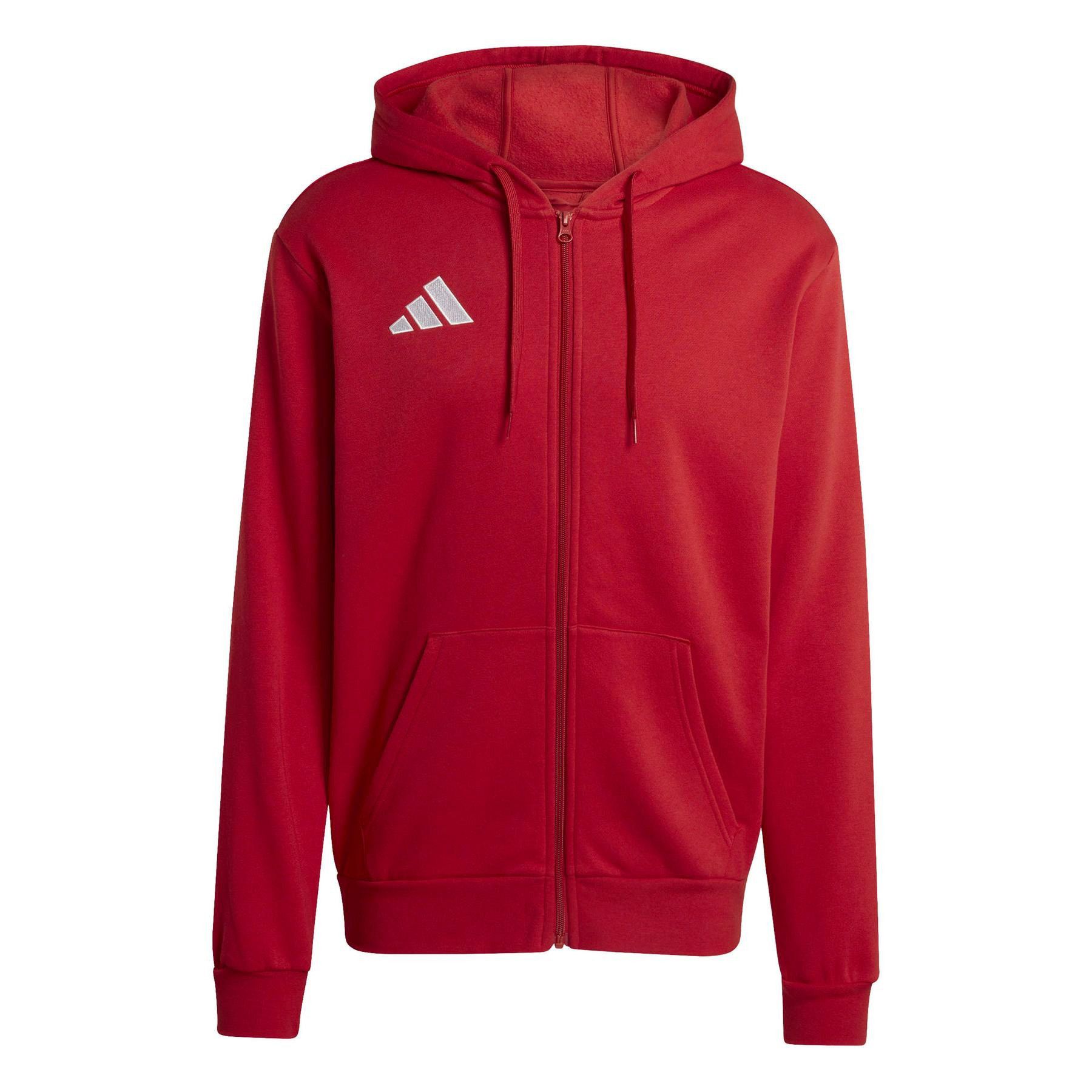 Adidas Entrada 26 Full Zip Hooded Vest Heren