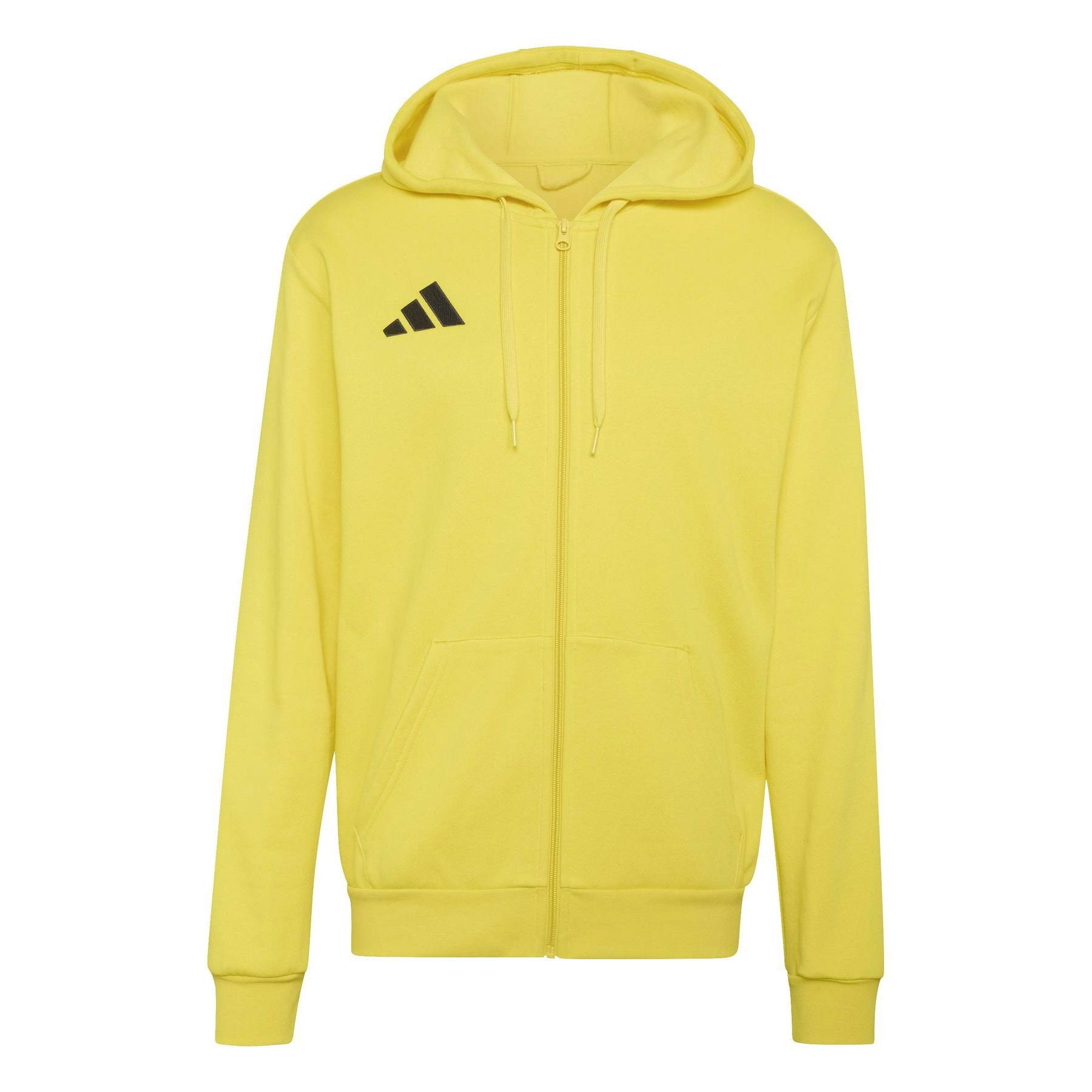 Adidas Entrada 26 Full Zip Hooded Vest Heren