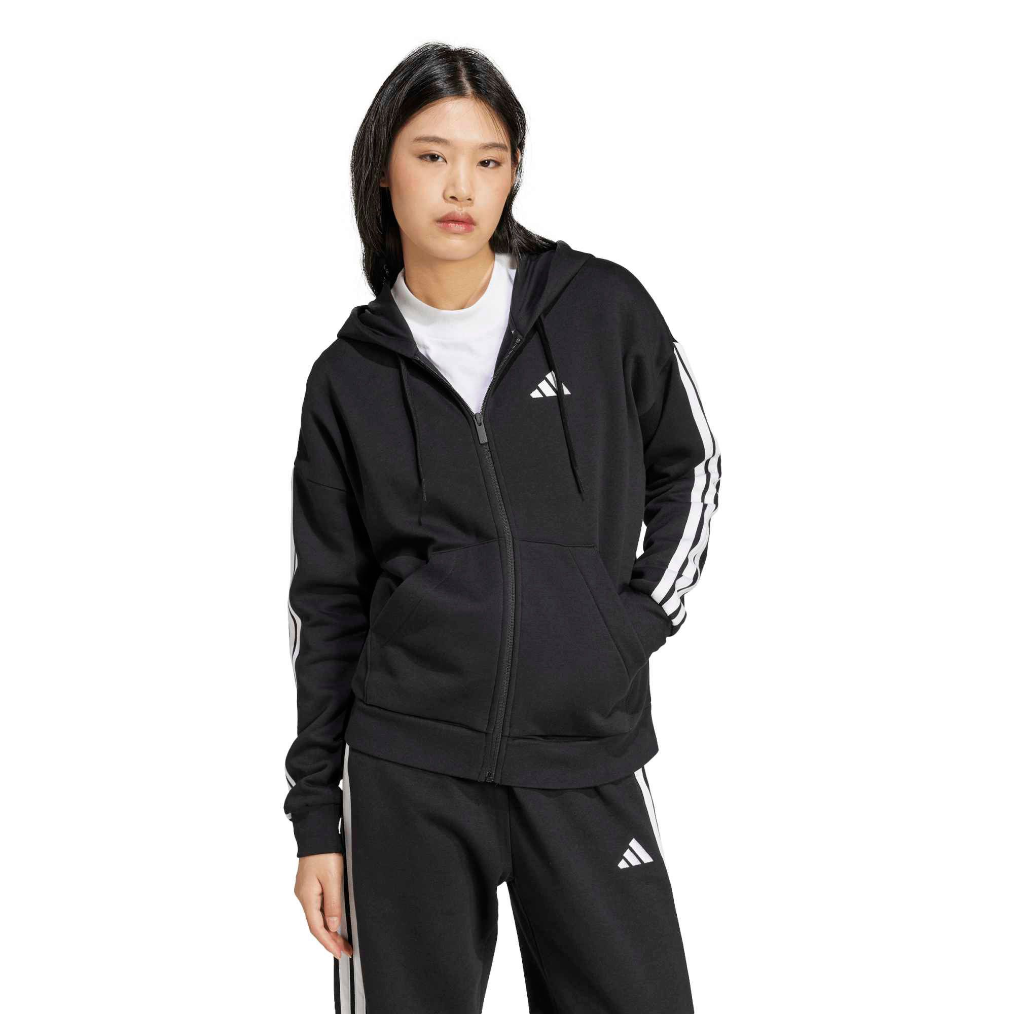 Hoodie Adidas Essentials Full-Zip Fleece Femmes