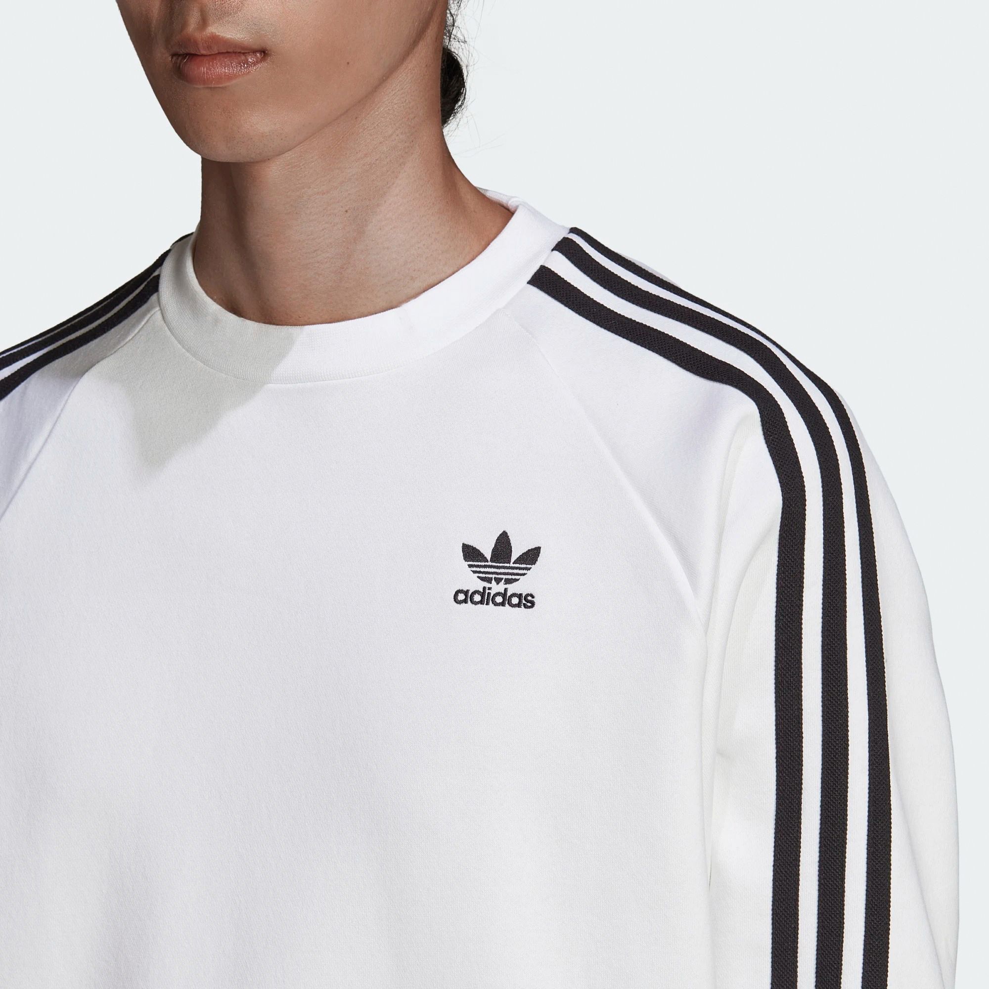 Adidas 3-Stripes Crew Sweater Heren