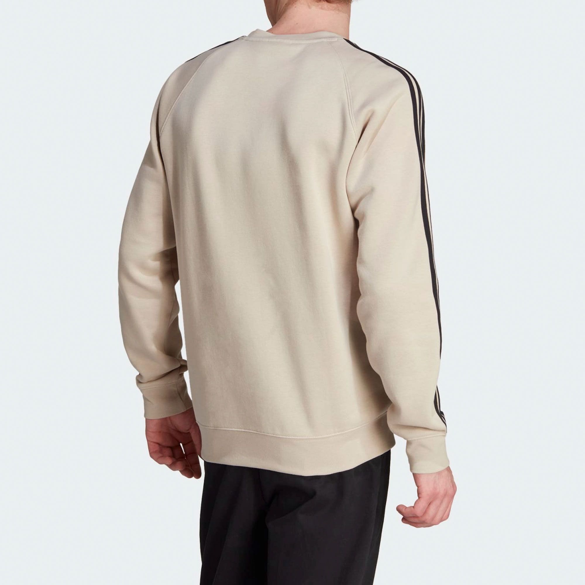 Adidas 3-Stripes Crew Sweater Heren